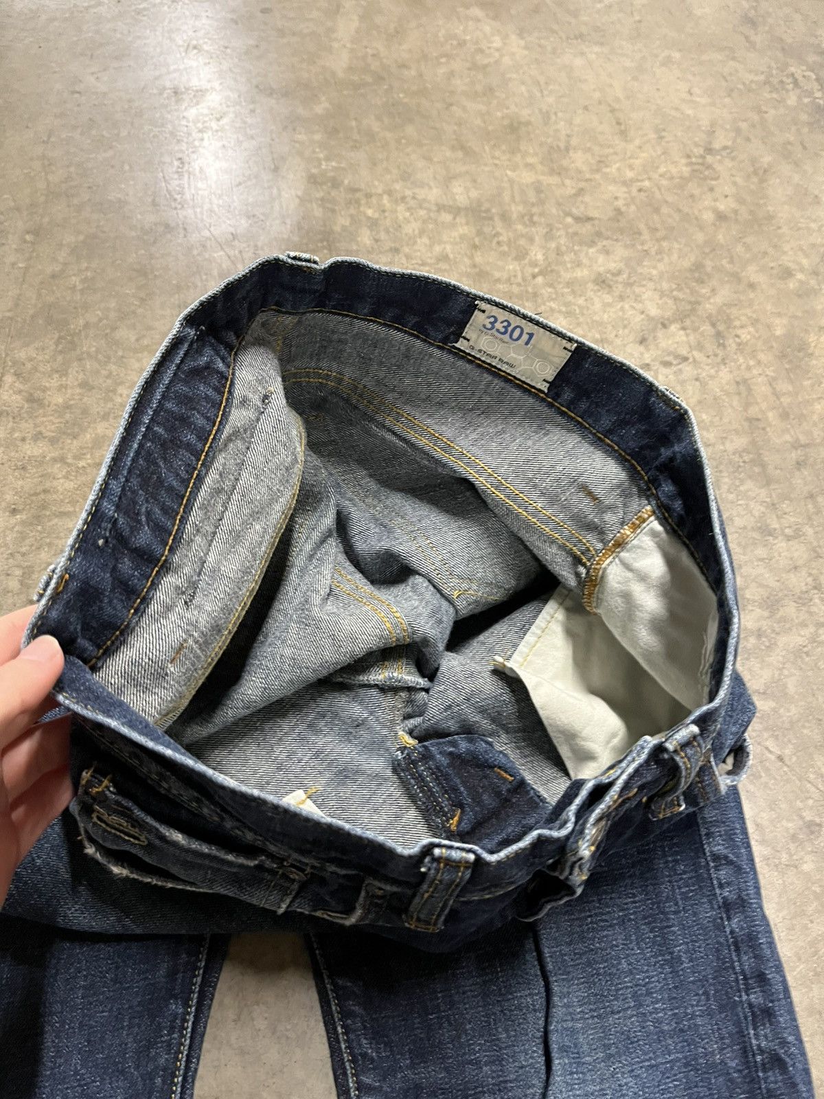G-Star × Vintage G star raw y2k denim streetwear hype rare hip hop skater Size US 32 / EU 48 - 15 Thumbnail