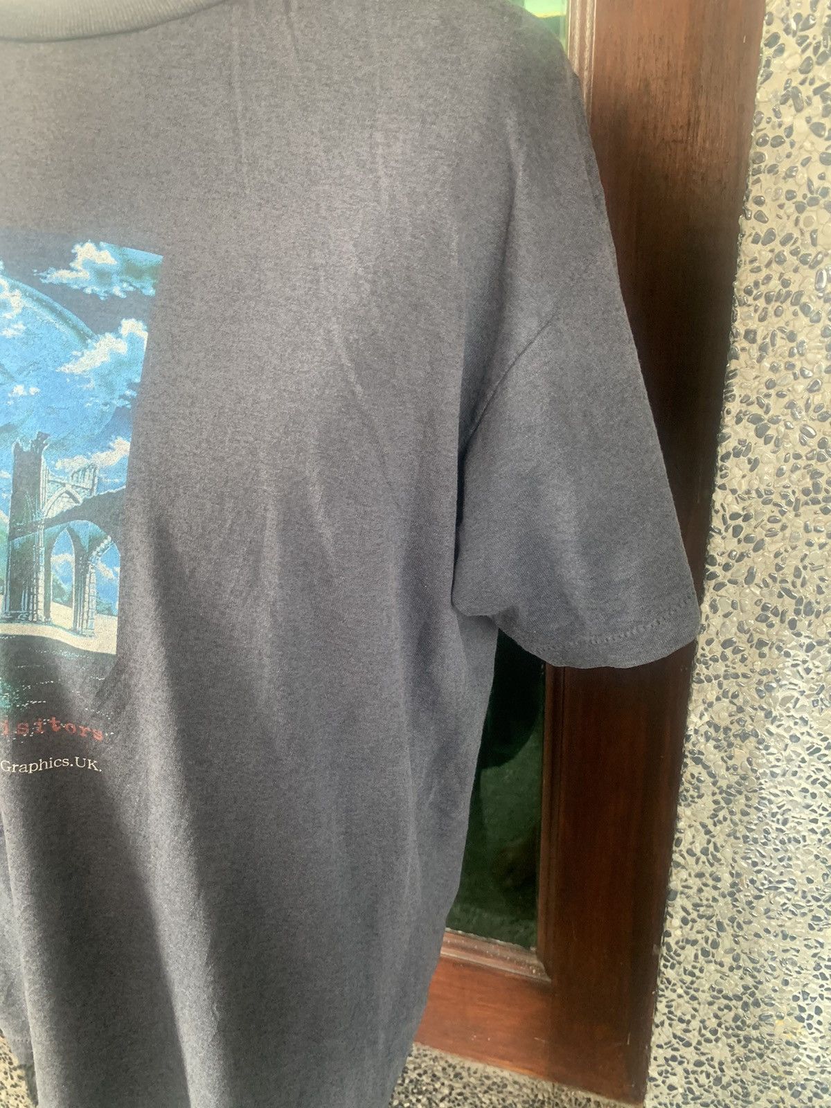 Vintage 90s Visitors Alien Movie T shirt