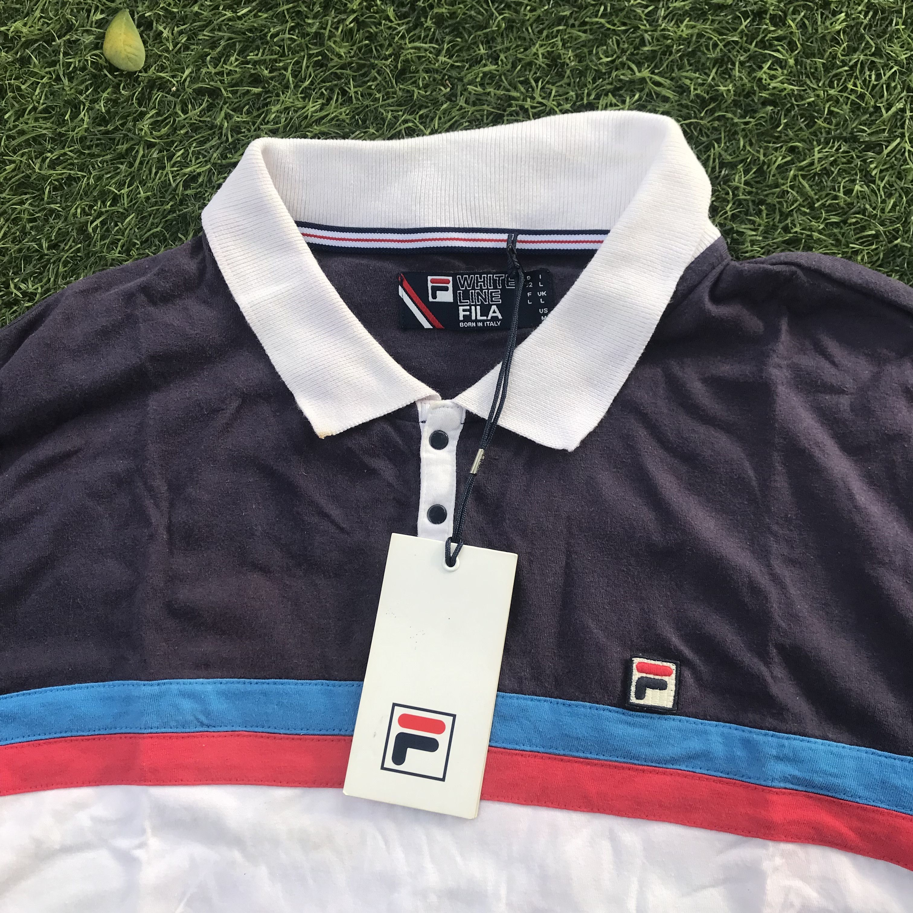 Fila Fila sentatta Polo Shirt 3 tone colorway Bnwt Brand New Size US L / EU 52-54 / 3 - 20 Thumbnail