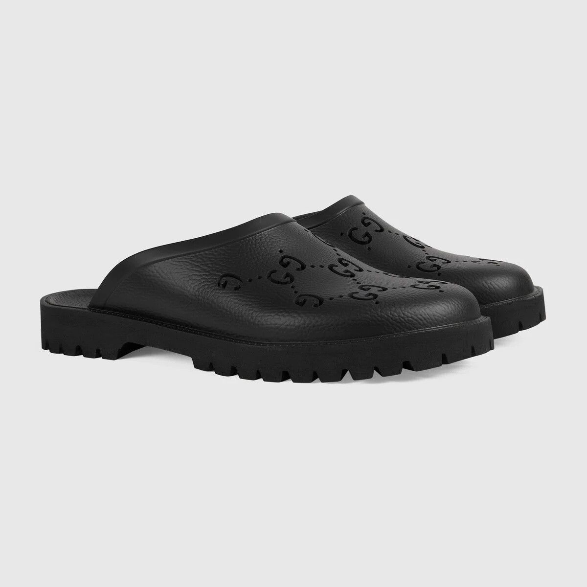 Gucci o1loc1c0625 Slip-On Sandals in Black Size US 9.5 / EU 42-43 - 2 Thumbnail