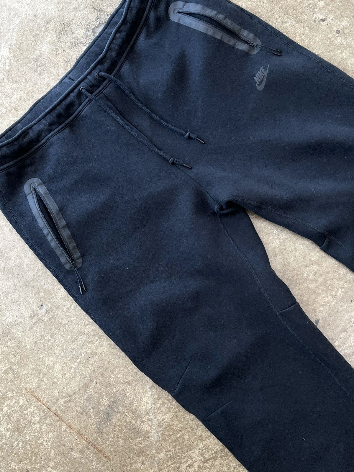 Nike Nike Tech Fleece Open-Hem Pants Black Sweatpants XXL Size US 40 / EU 56 - 1 Thumbnail