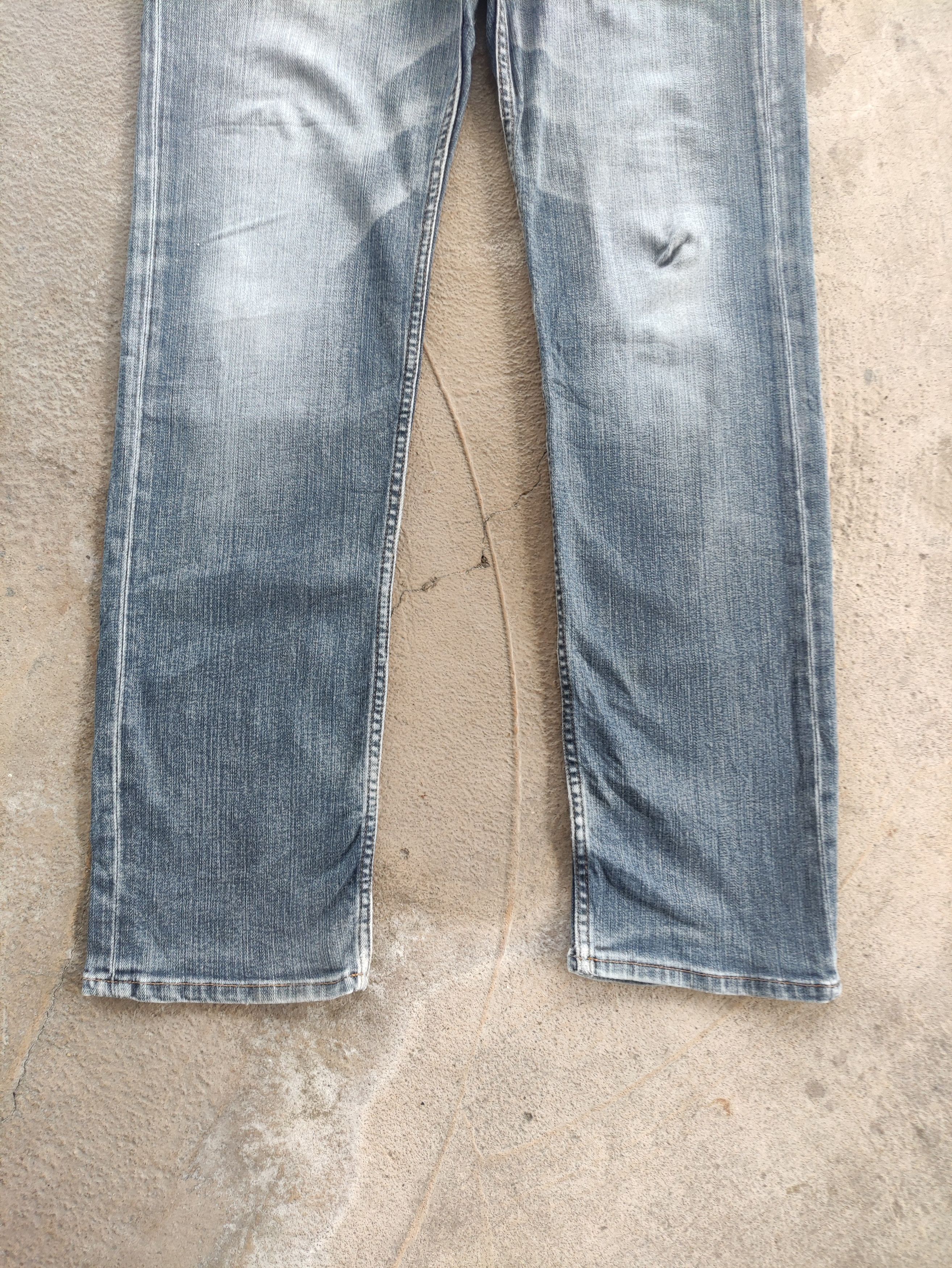 Japanese Brand Vintage Japanese Jean Distressed Faded Denim Pants Size US 34 / EU 50 - 4 Thumbnail