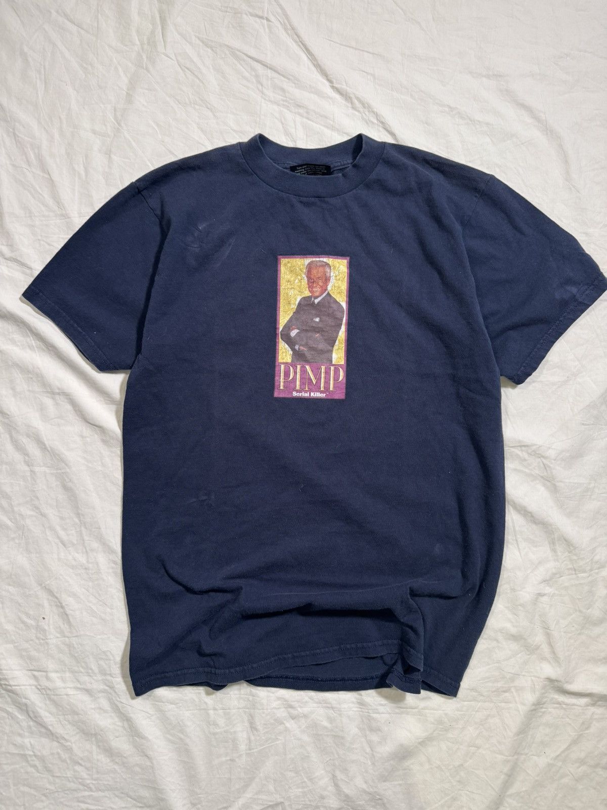 Hook-Ups Vintage 90s Hookups Style Serial Killer Pimp Skate Tee Size US M / EU 48-50 / 2 - 1 Thumbnail
