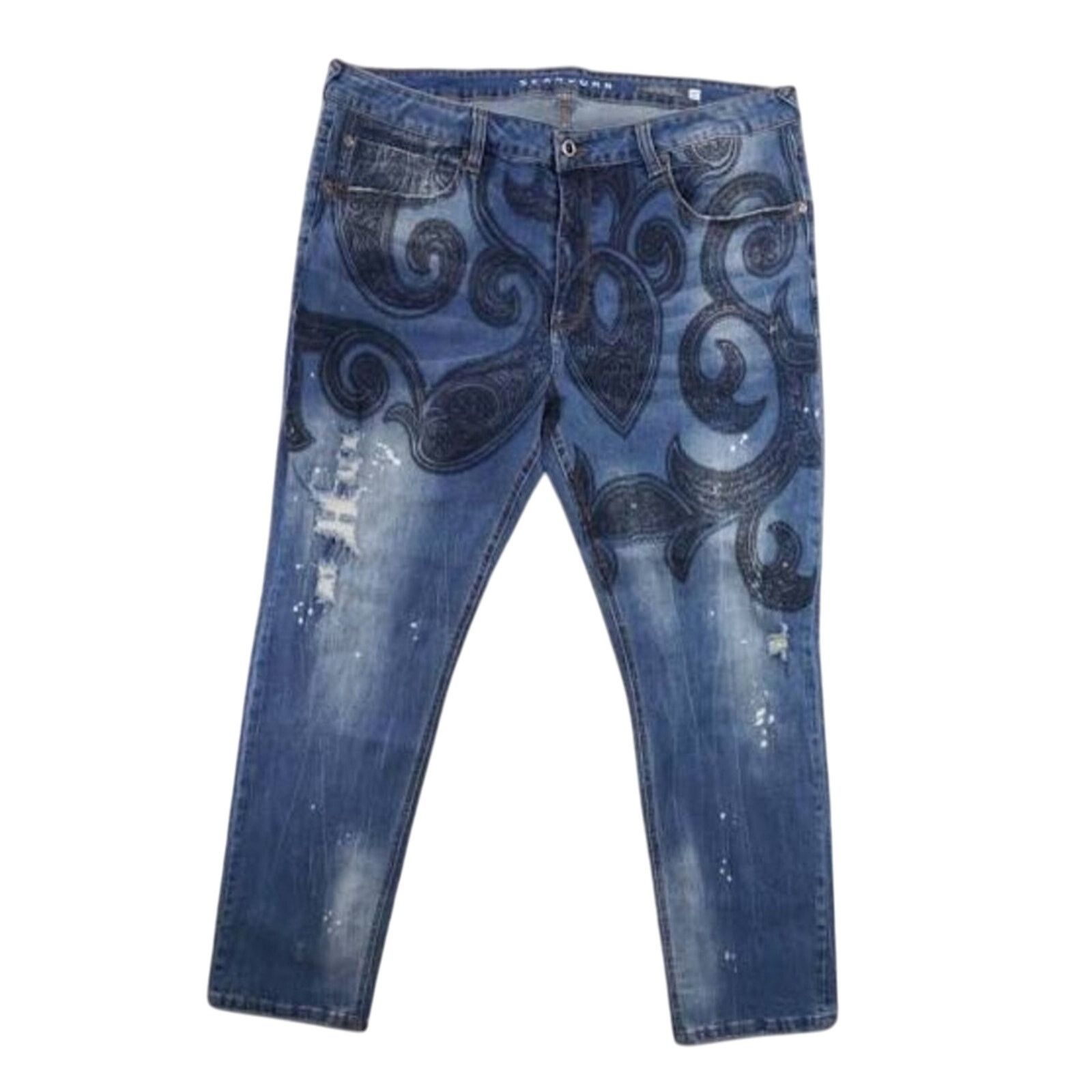Sean John RARE Decorated Sean John Jeans, 36x30 Size US 36 / EU 52 - 1 Thumbnail