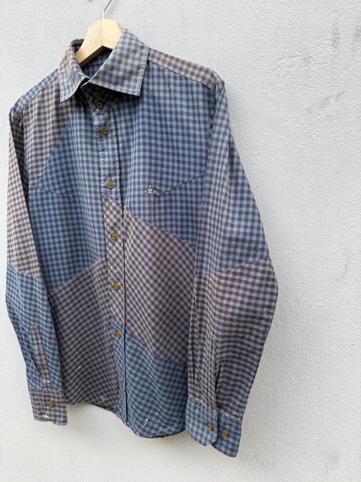 Vivienne Westwood Vivienne Westwood MAN Reconstructed Asymmetrical Shirt Size US M / EU 48-50 / 2 - 2 Thumbnail