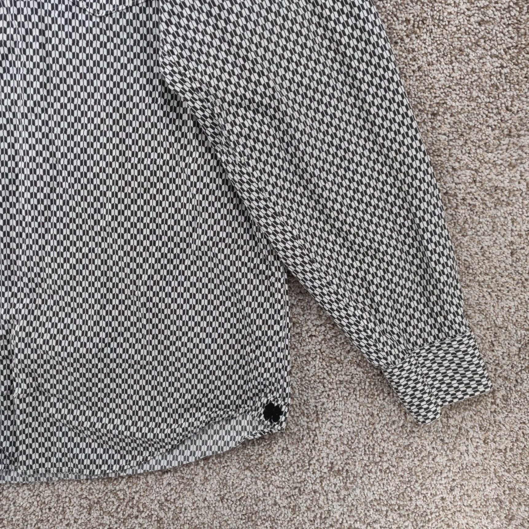 Lucky Brand VINTAGE Lucky Brand Shirt Men Large Check Single Needle Tailored Long Sleeve Button Size US L / EU 52-54 / 3 - 4 Thumbnail