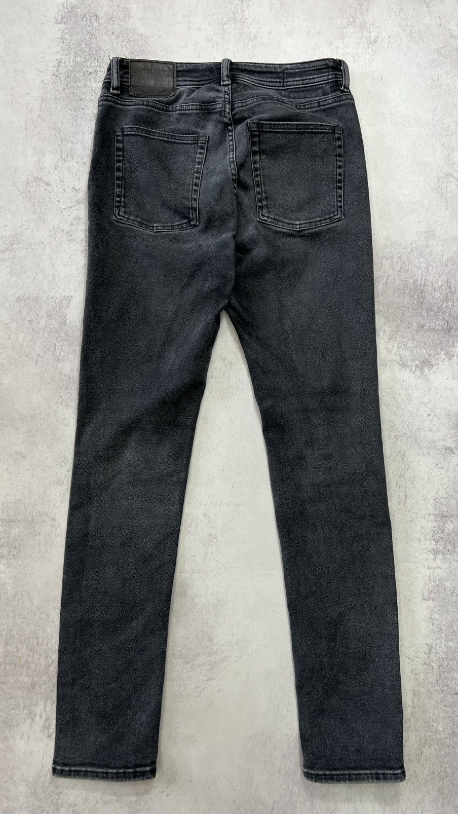 Acne Studios Acne Studios Bla Konst Peg Used blk jeans denim pants Size 29" - 11 Thumbnail