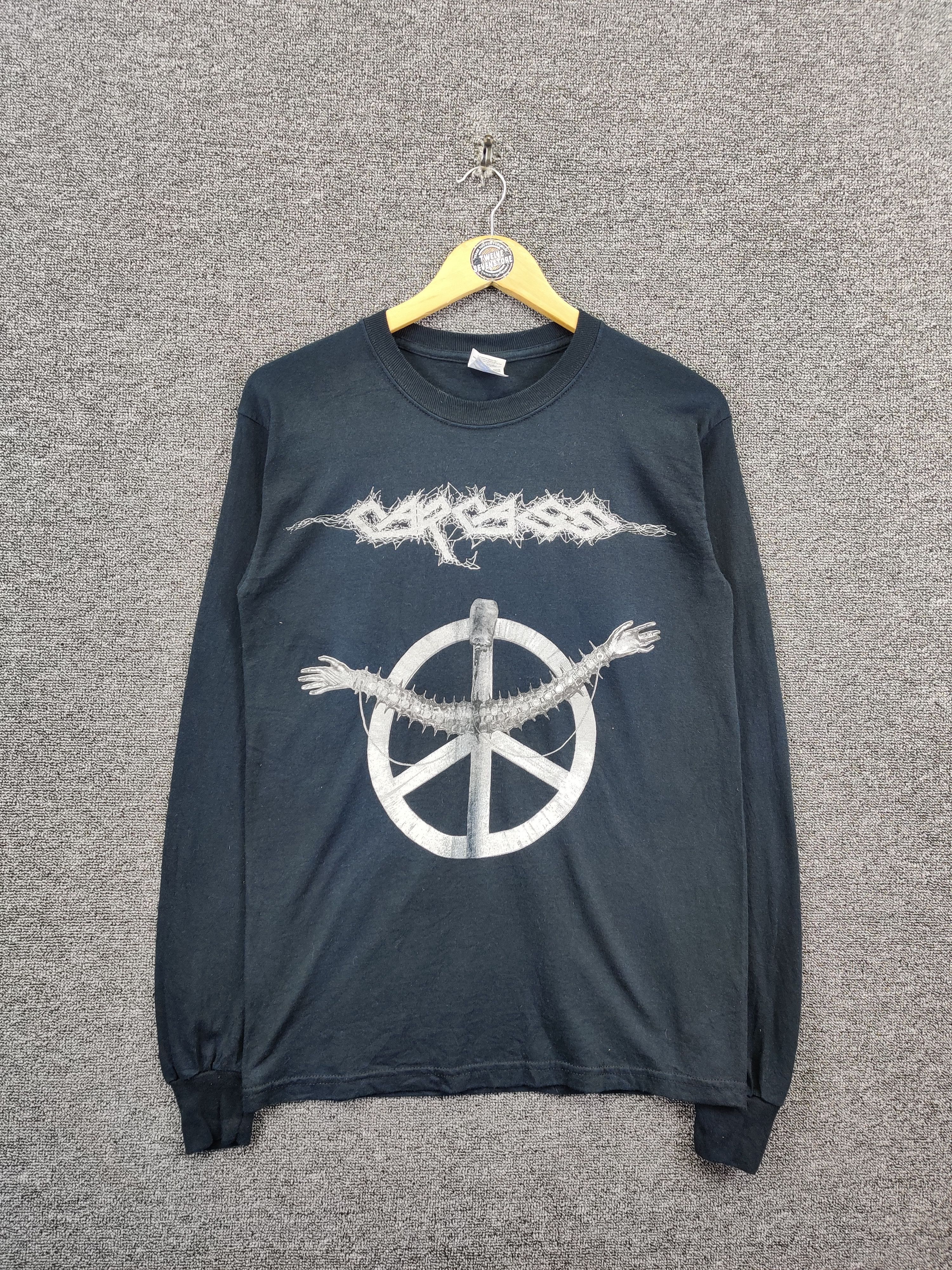 Band Tees Vintage Carcass Tour Death Metal Long Sleeve Tee Tshirt Size US S / EU 44-46 / 1 - 1 Thumbnail