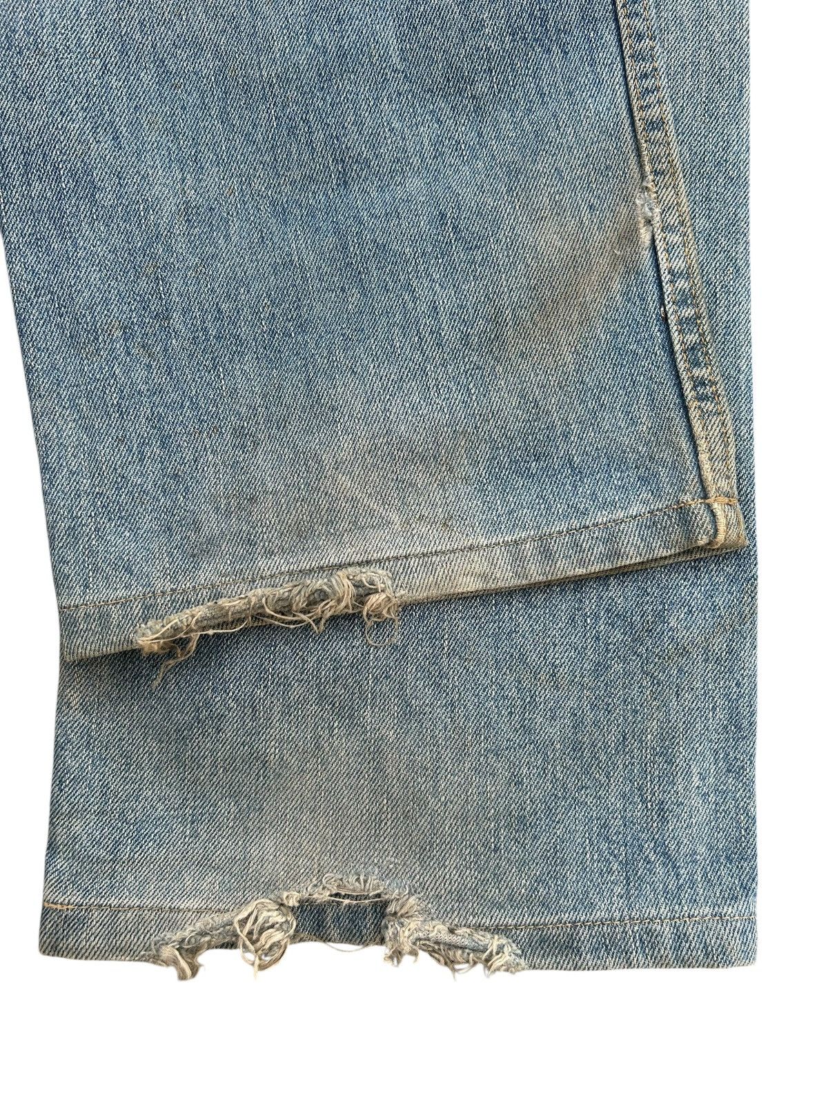 Polo Ralph Lauren Thrashed Vintage Polo Ralph Lauren Distressed Denim Jeans Size US 31 - 13 Thumbnail