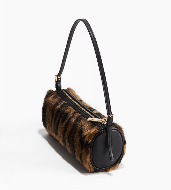 H&M × Hypebeast H&M Studded shoulder bag leopard prints Size ONE SIZE - 3 Thumbnail