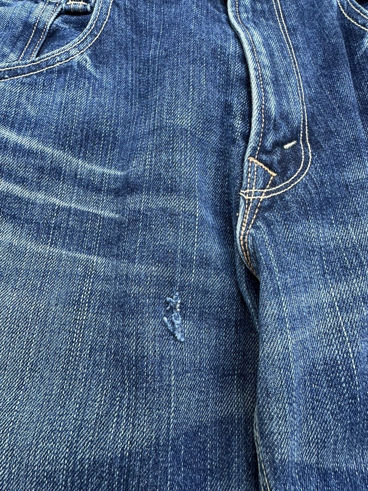 Levi's Y2k Levis 703 Faded Blue Washed Vintage Denim 31x33 D44 Size US 31 - 7 Thumbnail
