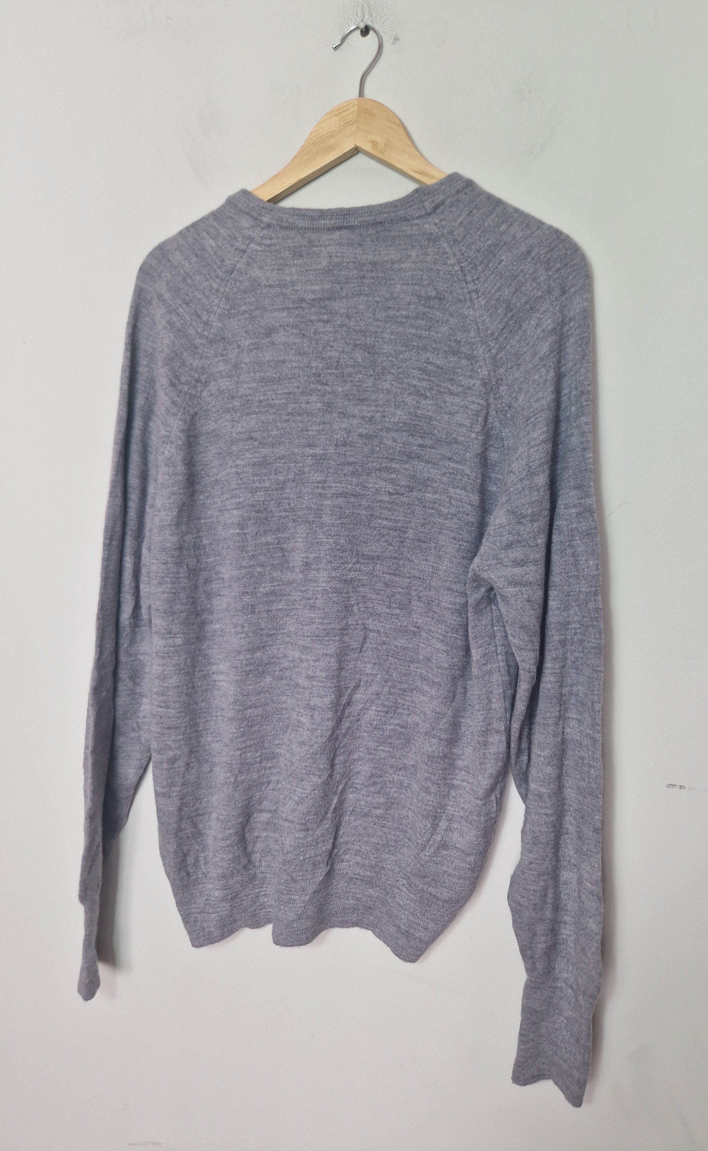 Dior × Hedi Slimane Dior vintage gray sweater Size US L / EU 52-54 / 3 - 6 Thumbnail