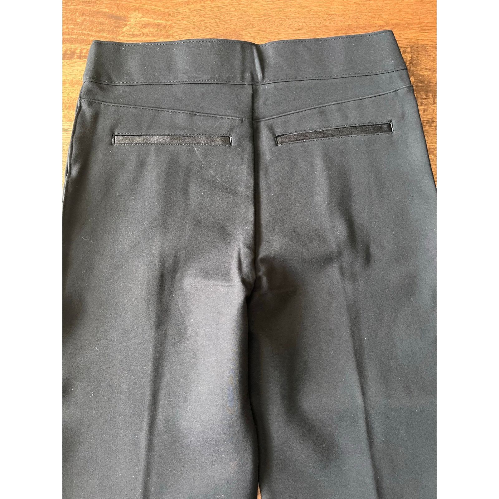 Spanx Spanx High-Rise Wide Leg Black Dress Pants Large Size 30" / US 8 / IT 44 - 5 Thumbnail