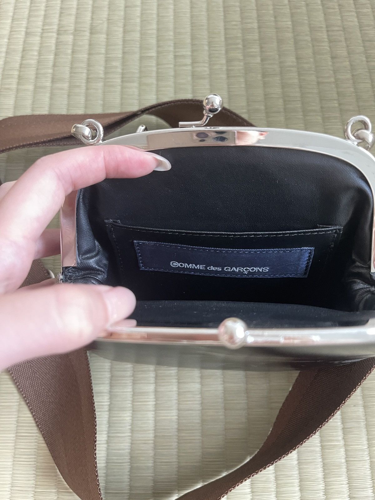 Comme des Garcons COMME DES GARCONS Gamaguchi / Kisslock Frame Bag Size ONE SIZE - 5 Thumbnail