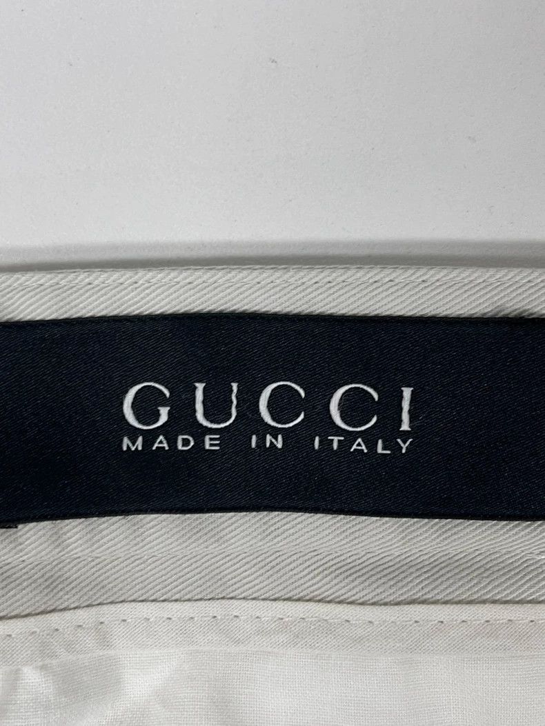 Gucci Gucci White stitching casual trousers 2502-Nextarrow Size US 30 / EU 46 - 4 Thumbnail