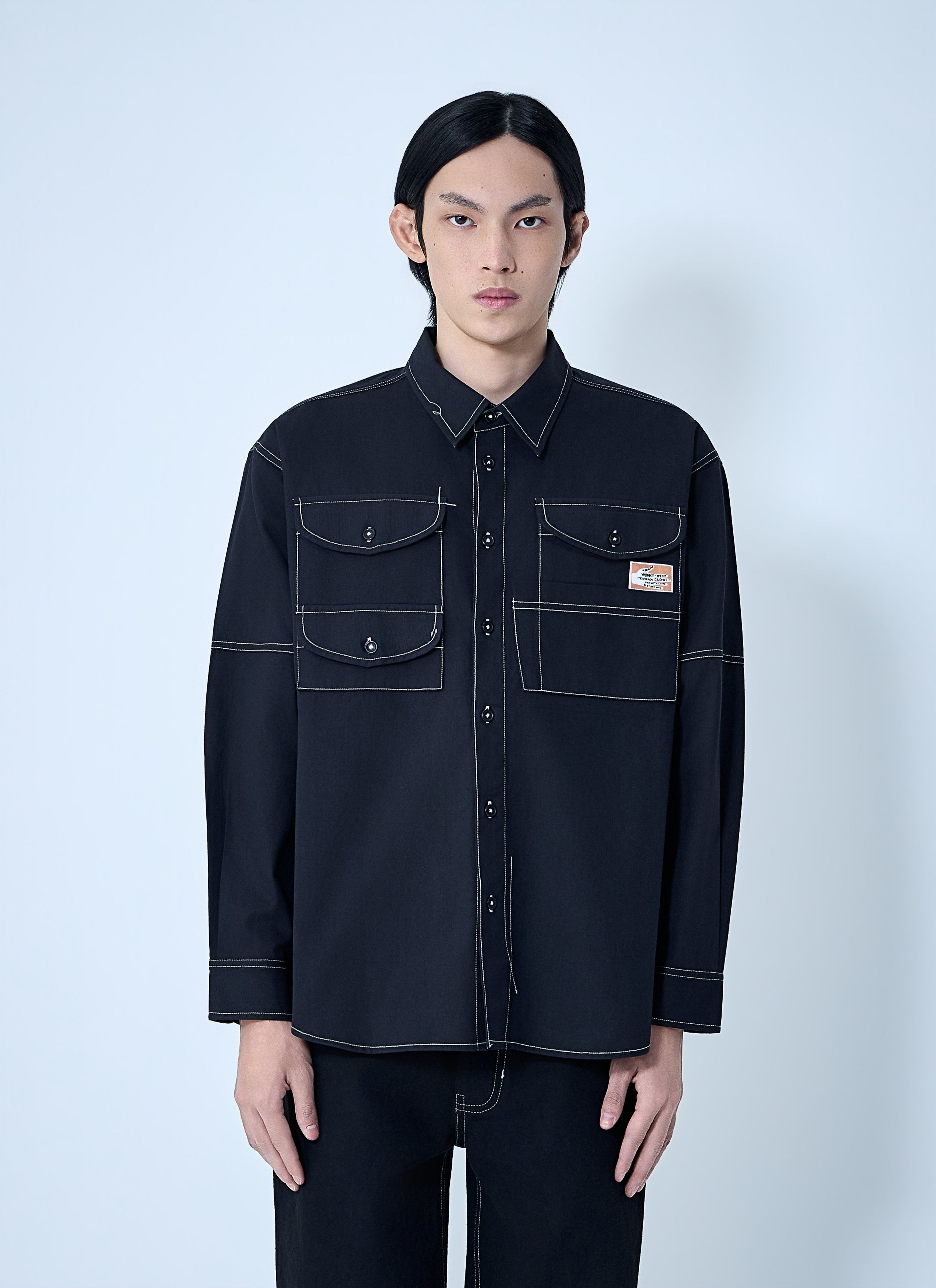 Story Mfg. Contrast Stitch Utility Shirt Size US XL / EU 56 / 4 - 1 Thumbnail