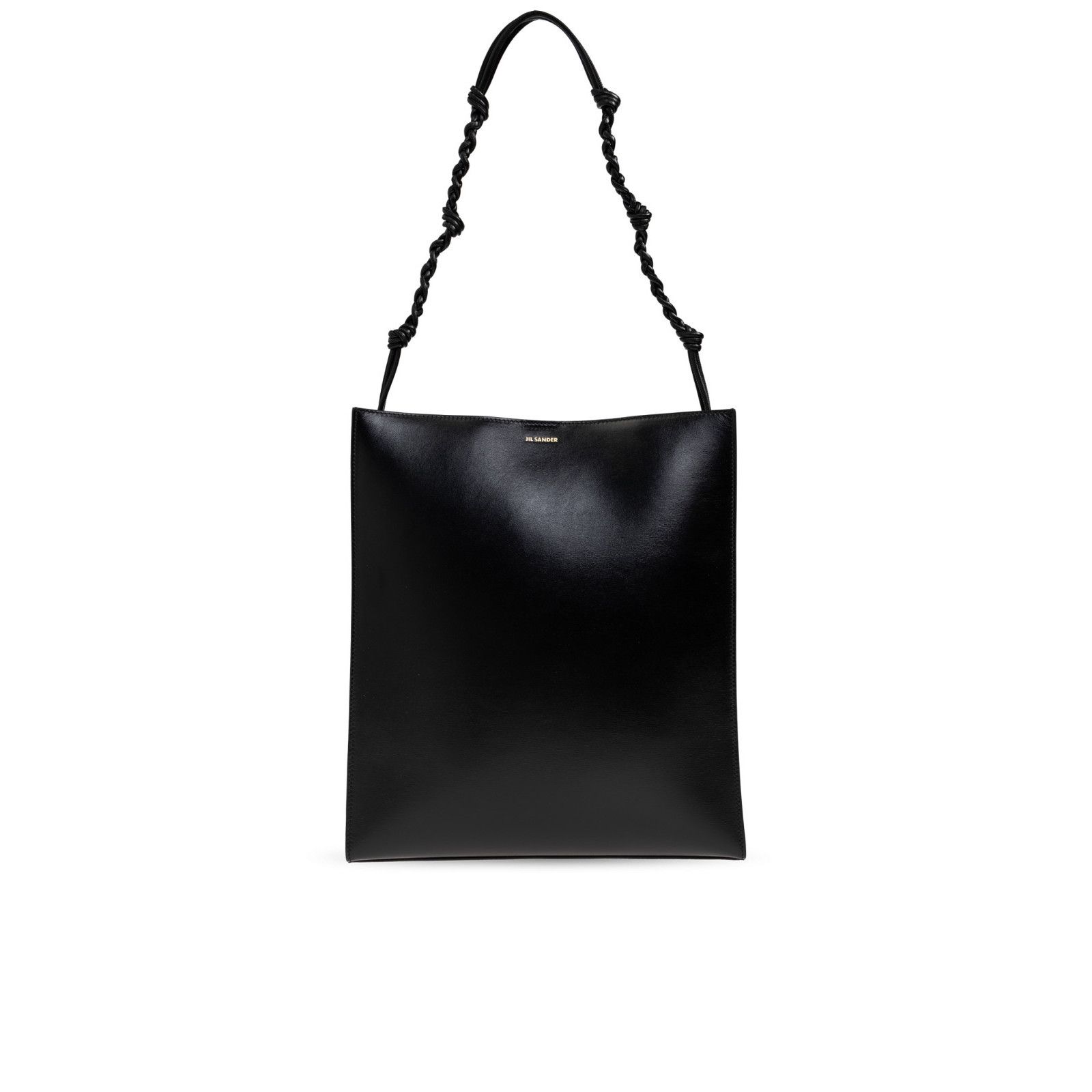 Jil Sander JIL SANDER Tangle Black Leather Shoulder Bag New Size ONE SIZE - 1 Thumbnail