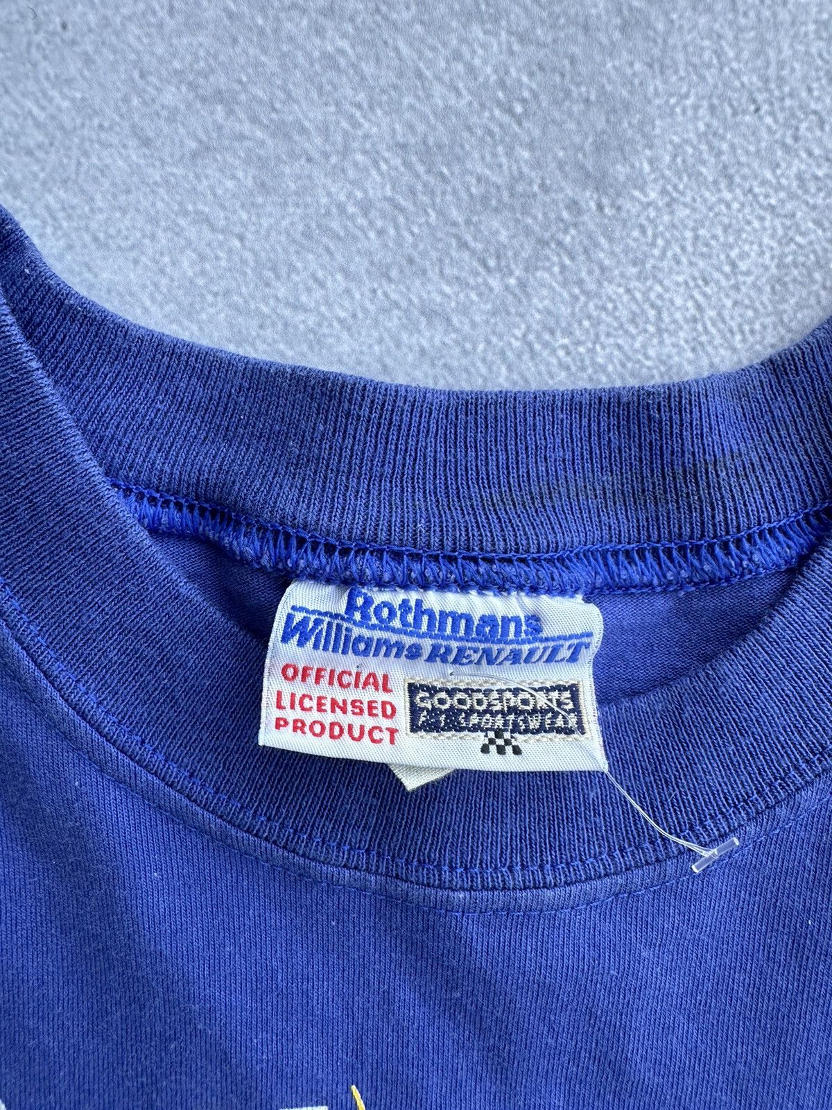 Formula 1 × Vintage Vintage Rothmans Williams Renault F1 Racing T-shirt Size US L / EU 52-54 / 3 - 6 Thumbnail