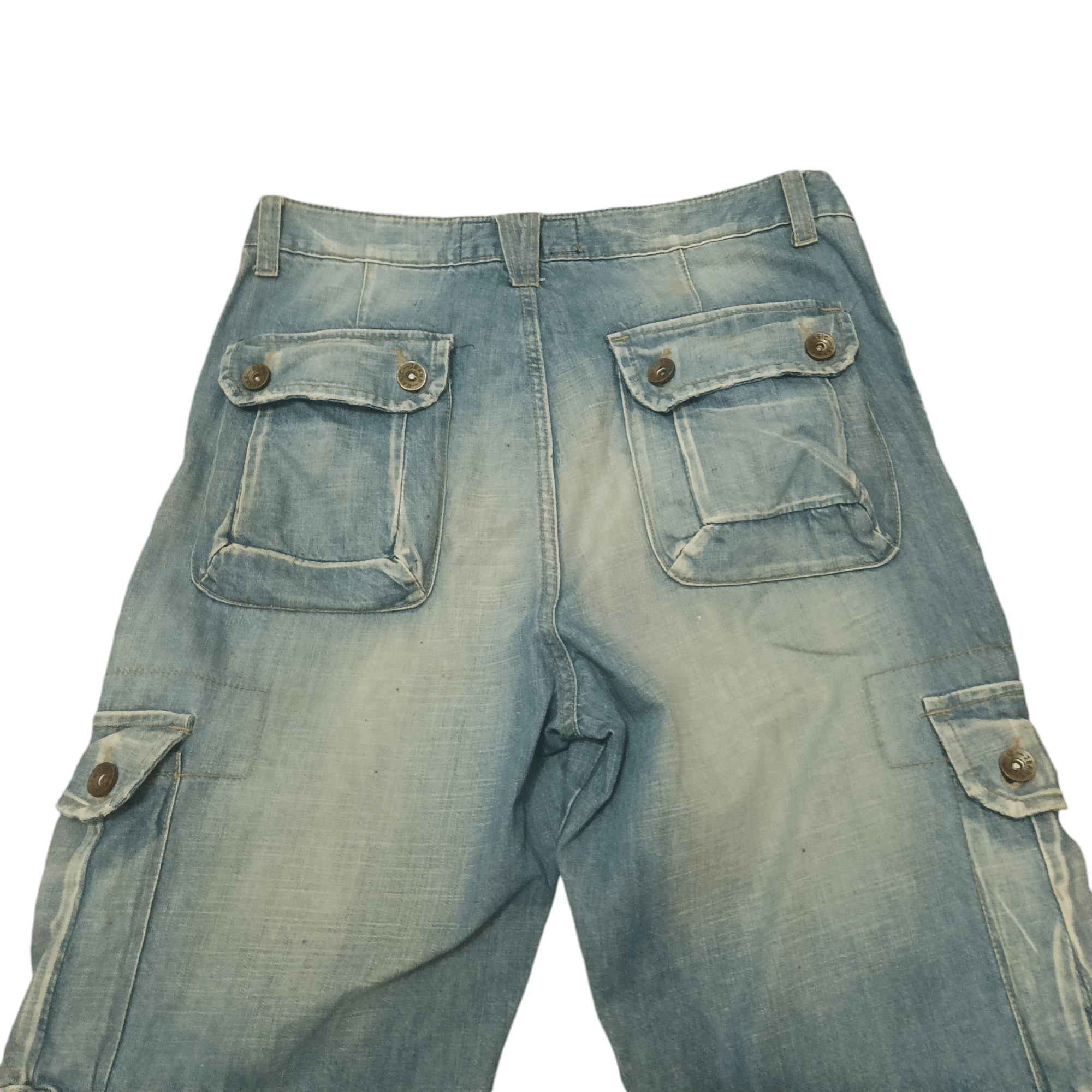 Who Decides War Vintage S.NIK Jeans 8 pocket distressed baggy jeans Size US 34 / EU 50 - 11 Thumbnail