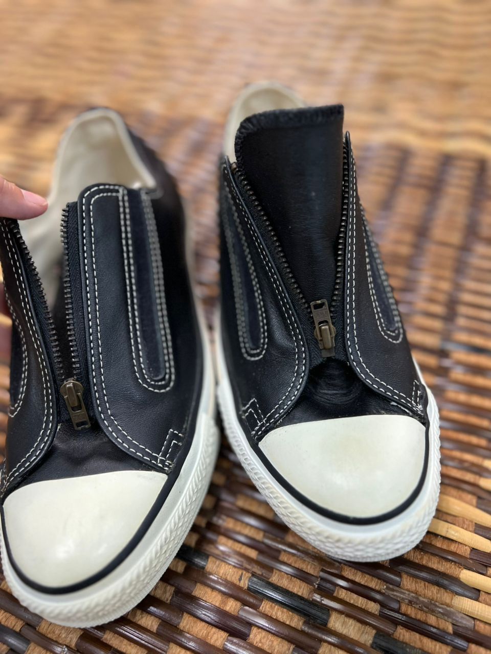 Converse Vintage Converse All Star Z sneaker in black leather Size US 4.5 / IT 34.5 - 12 Thumbnail