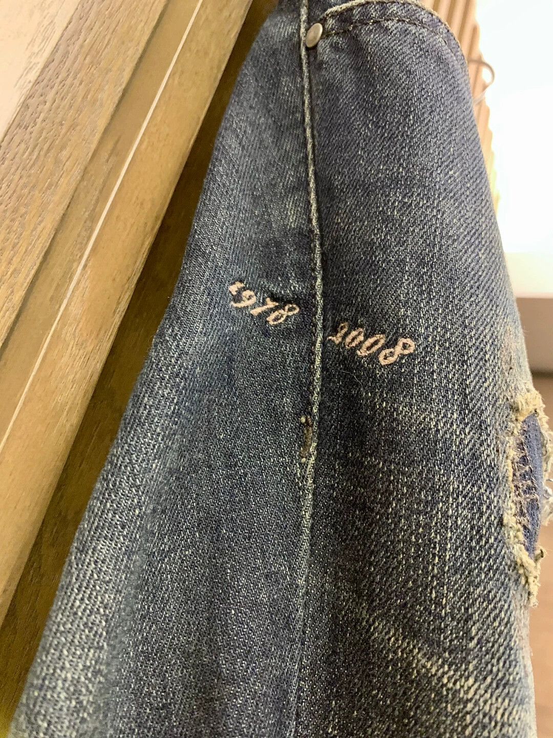 Dior Diesel Dirty Thirty Women's Low-rise 28 Jeans Size 28" / US 6 / IT 42 - 3 Thumbnail