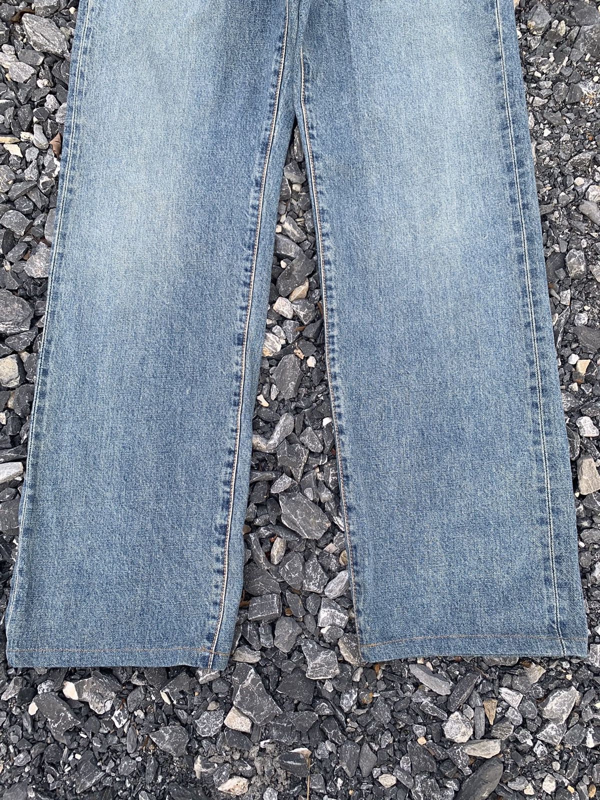 Kapital VINTAGE SOMETHING EDWIN 505Z SELVEDGE BAGGY DISTRESSED DENIM Size US 28 / EU 44 - 7 Thumbnail