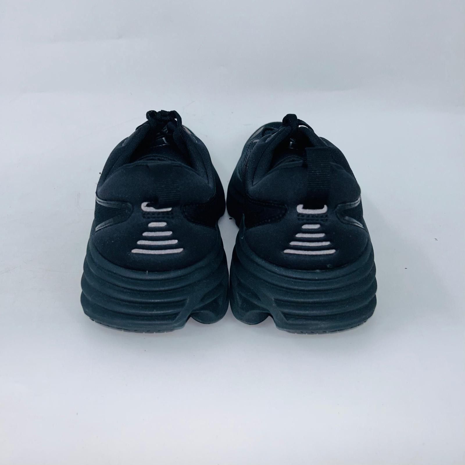 Hoka HOKA MENS BONDI 8 BLACK MESH LIGHT RUNNING SHOES SIZE 10D Size US 10 / EU 43 - 3 Thumbnail