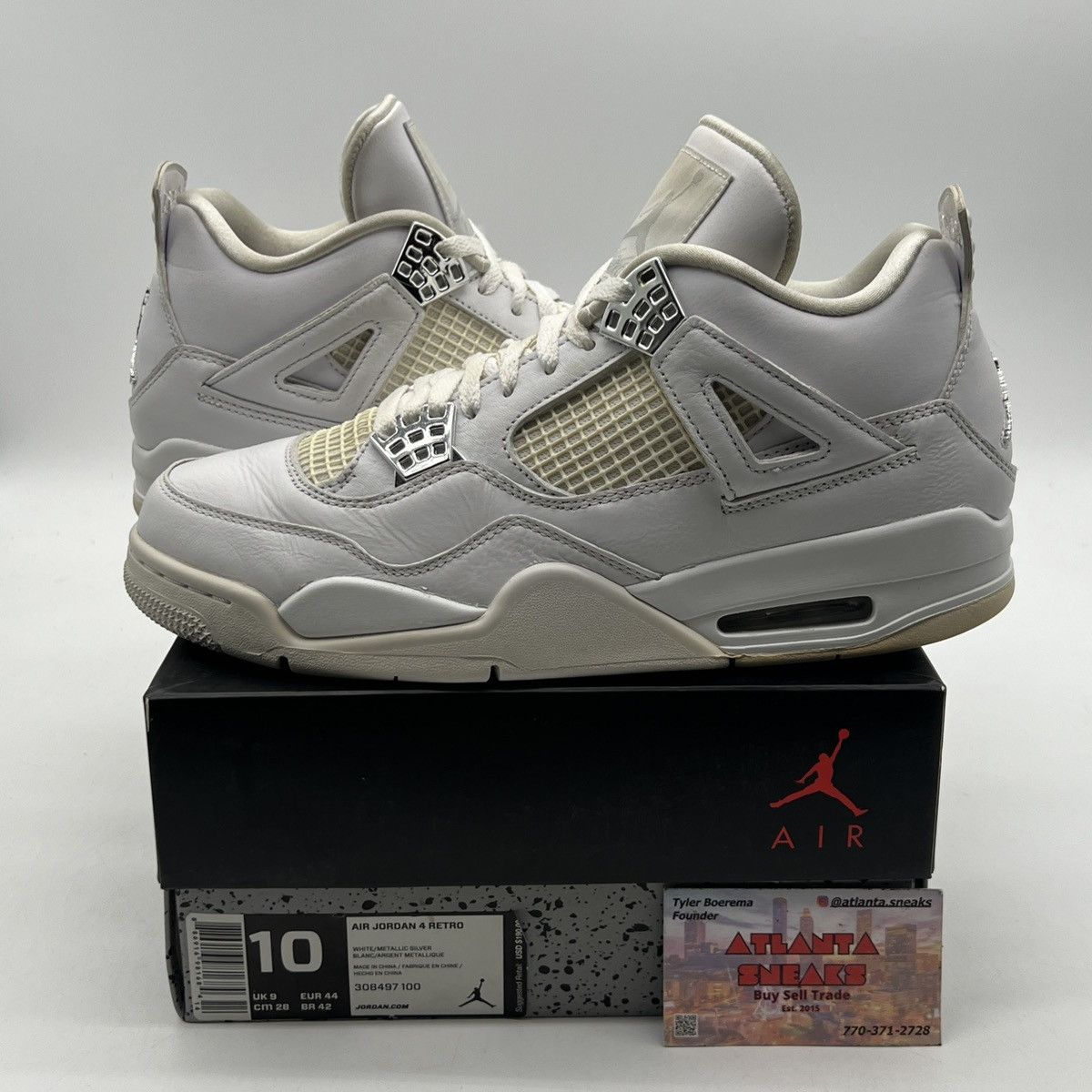 Jordan Brand Air Jordan 4 pure money Size US 10 / EU 43 - 1 Thumbnail