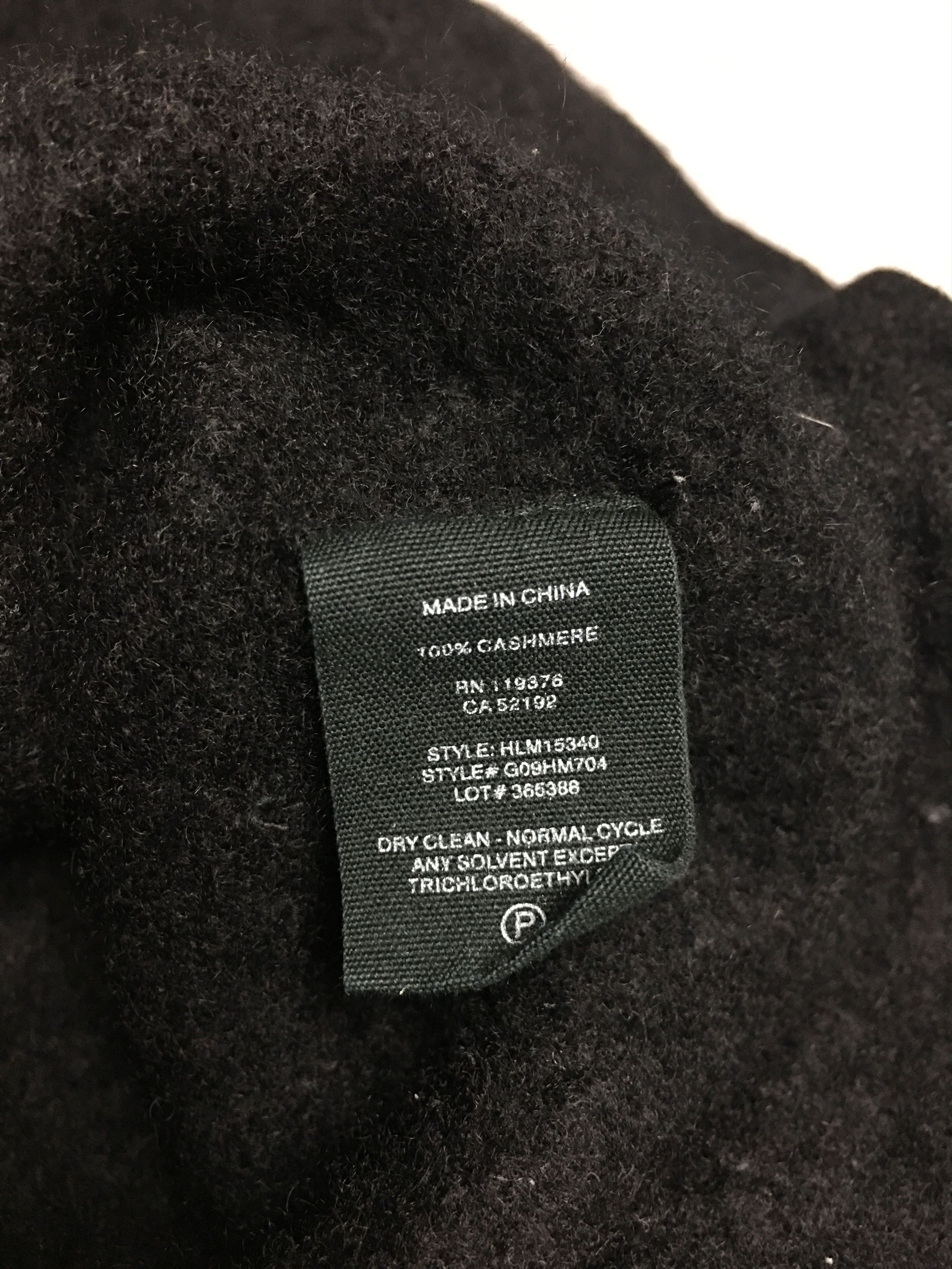 Helmut Lang Helmut Lang Cashmere Black Embroidered Sweater Size XS Size XS / US 0-2 / IT 36-38 - 11 Thumbnail