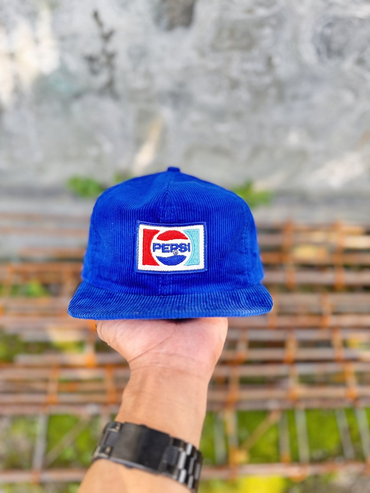 Pepsi × Vintage Vintage Pepsi Corduroy Hat by K-produck Size ONE SIZE - 2 Thumbnail