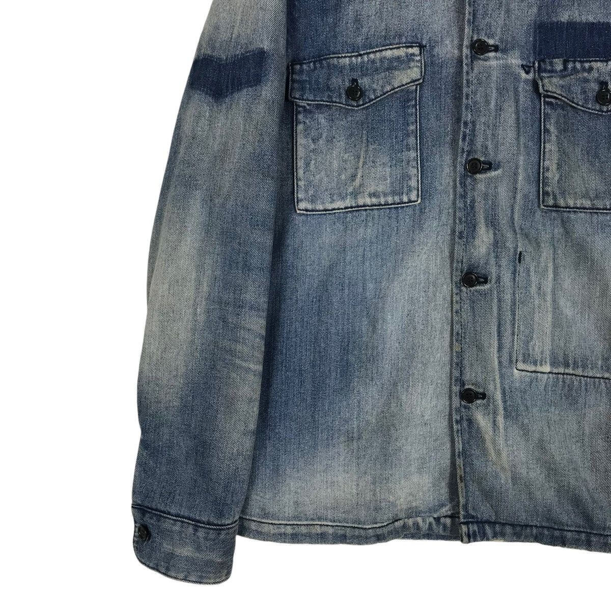 N.Hoolywood 🔥 N.HOLLYWOOD DYED DENIM JACKET MADE IN JAPAN Size US S / EU 44-46 / 1 - 3 Thumbnail