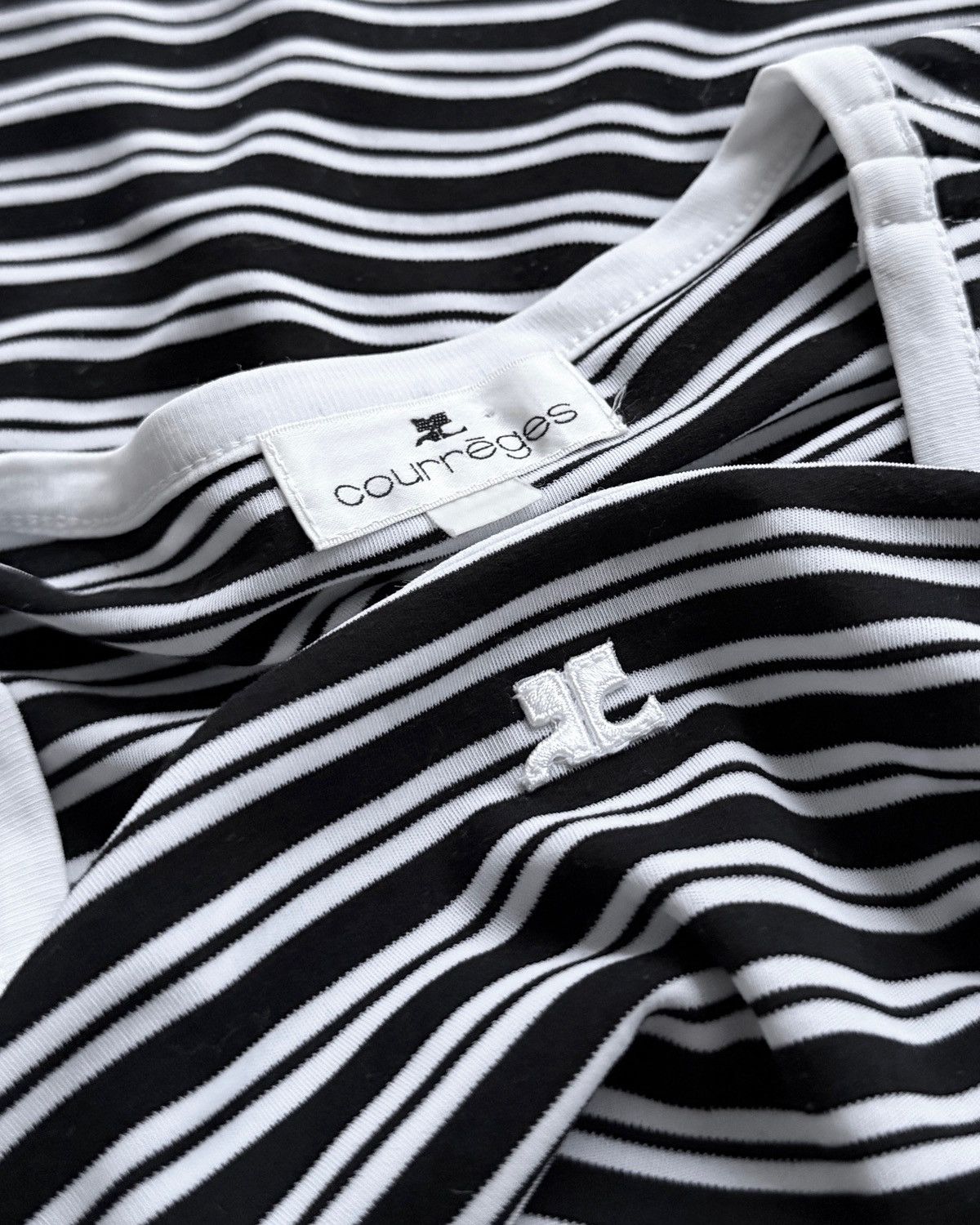 Courreges Courrèges Stripe Tank Tops Size S / US 4 / IT 40 - 5 Thumbnail