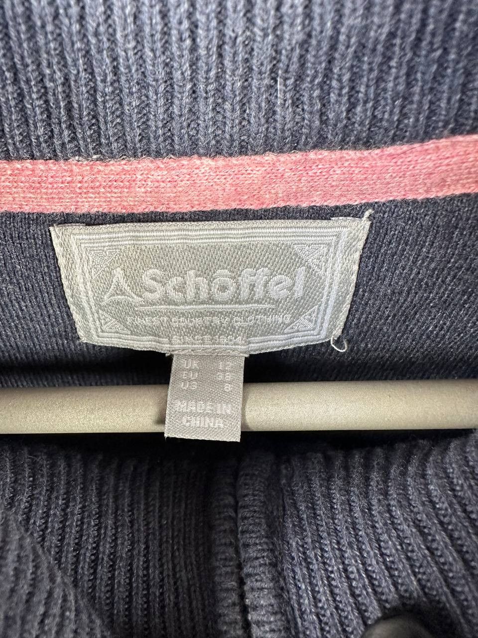 Other Schoffel 1/4 Zip Sweater Pullover Merino/Cotton Jumper Size US M / EU 48-50 / 2 - 10 Thumbnail