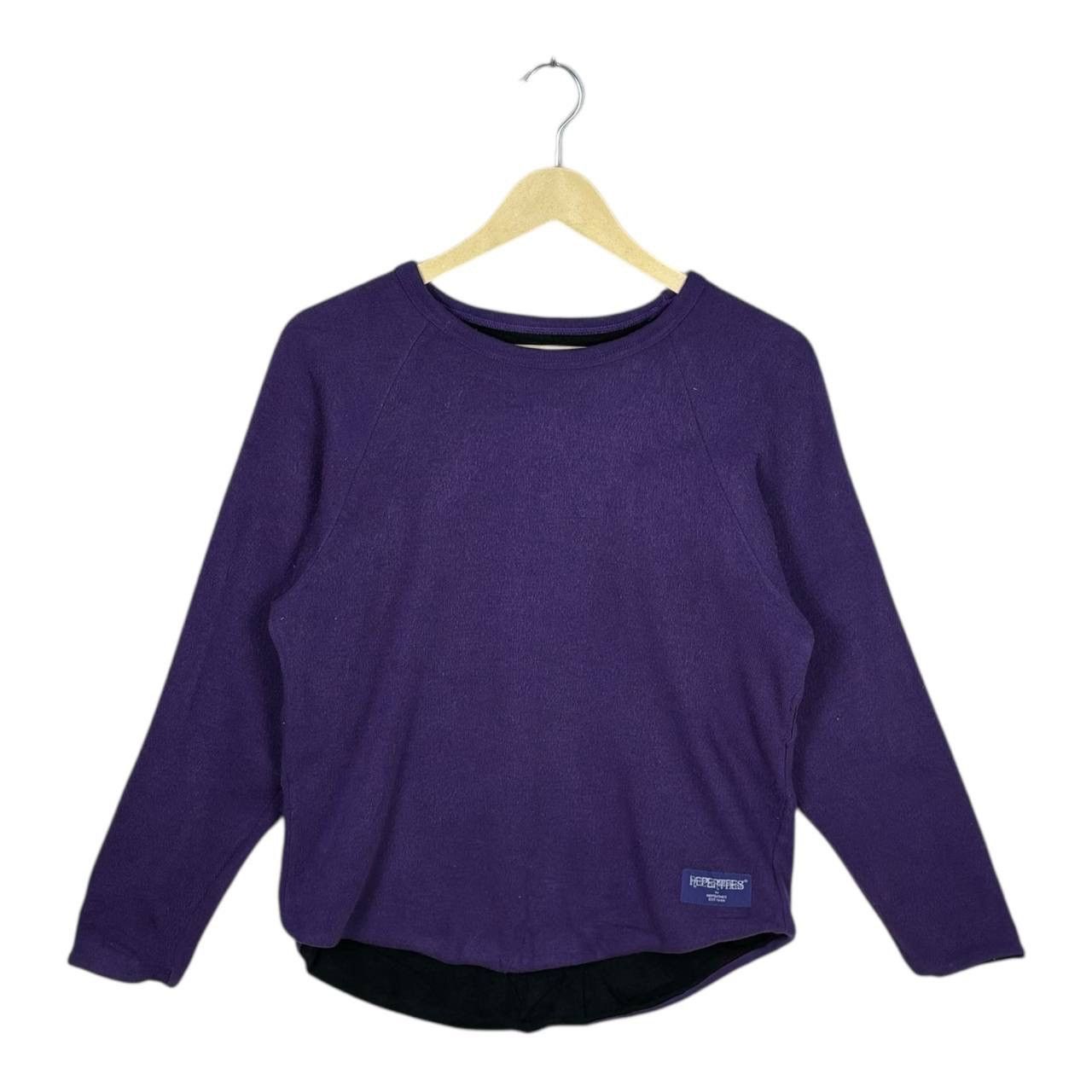 Nepenthes Nepenthes EST 1988 Reversible Fleece Sweatshirt Purple L Size US M / EU 48-50 / 2 - 1 Thumbnail
