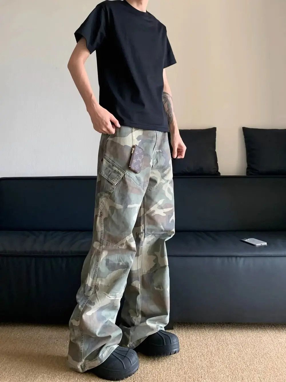 Japanese Brand × Jean New Style American Vintage Street Camouflage Size US 30 / EU 46 - 3 Thumbnail