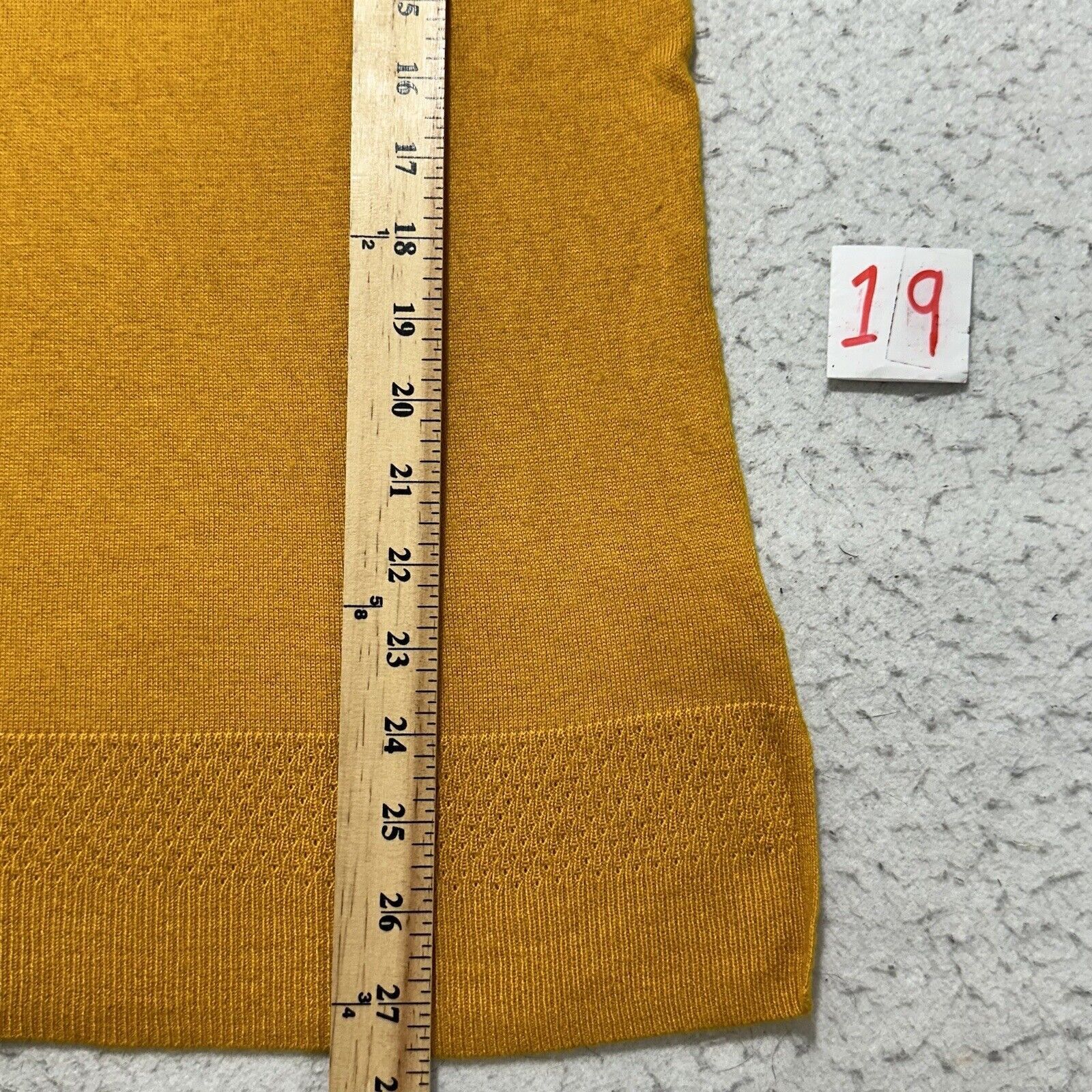 Other A New Day XS Mustard Yellow Crewneck Sweater Modal Blend Size XS / US 0-2 / IT 36-38 - 9 Thumbnail