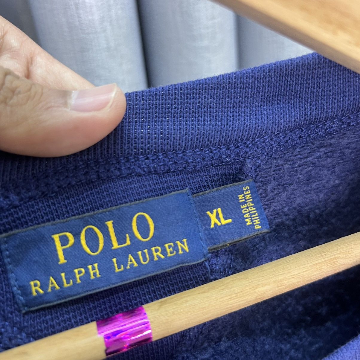 Polo Ralph Lauren Crewneck Distressed oversize Polo Ralph lauren sweatshirt Size US XL / EU 56 / 4 - 6 Thumbnail