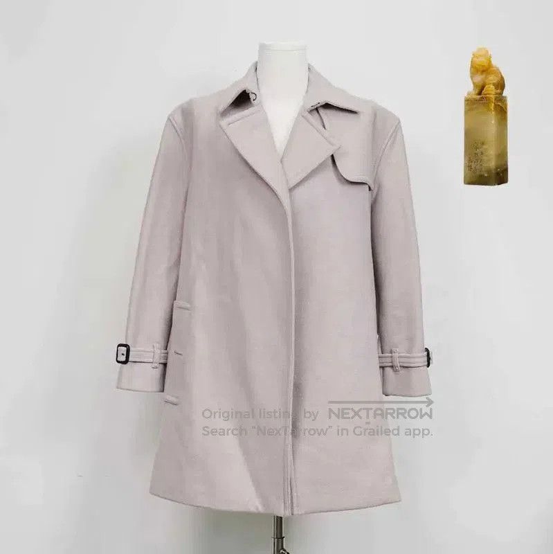 Burberry Burberry Women's Winter Light Purple Wool Coat. Size S / US 4 / IT 40 - 1 Thumbnail