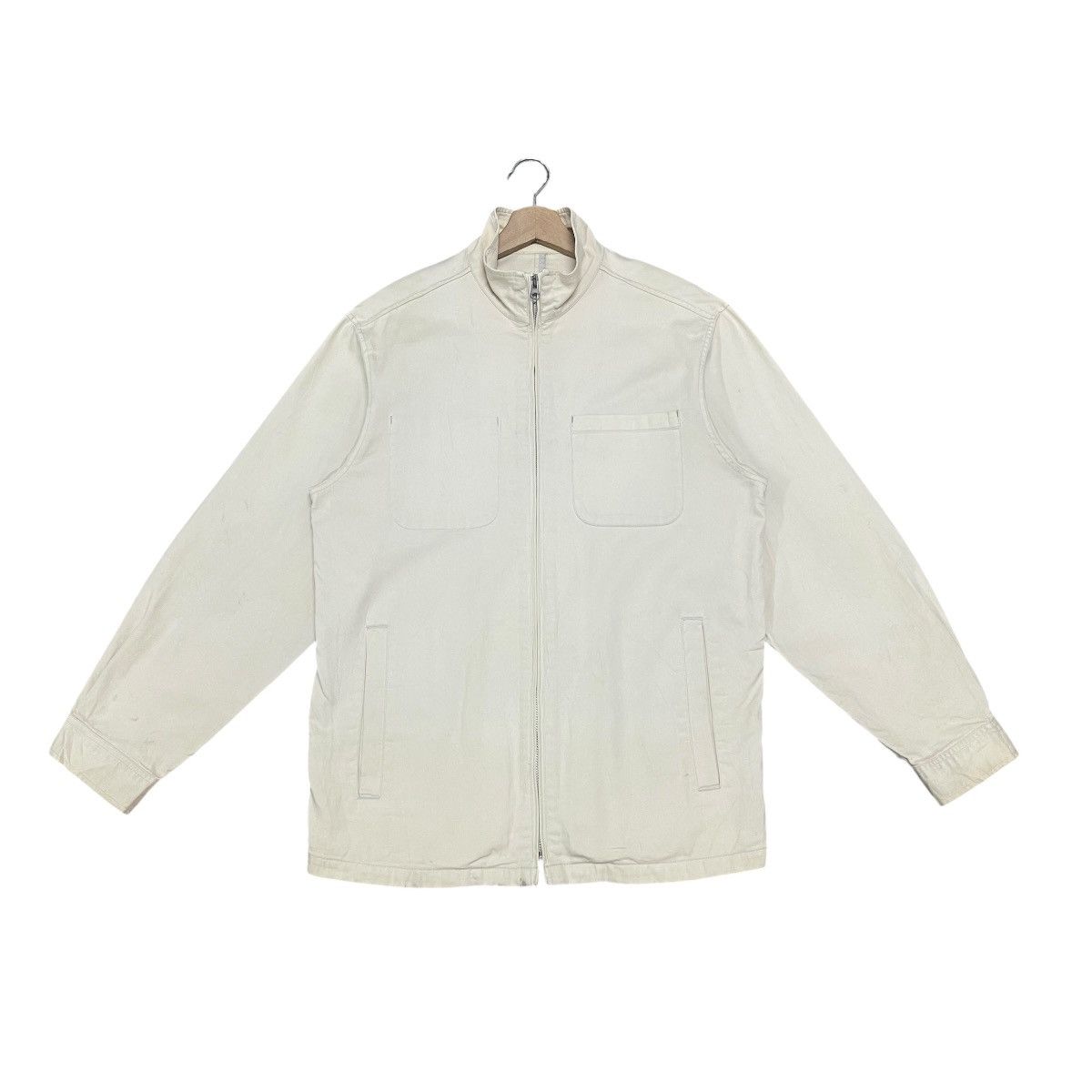 Ralph Lauren Vintage Chaps Ralph Lauren Cotton Canvas Full Zipper Jacket Size US M / EU 48-50 / 2 - 1 Thumbnail