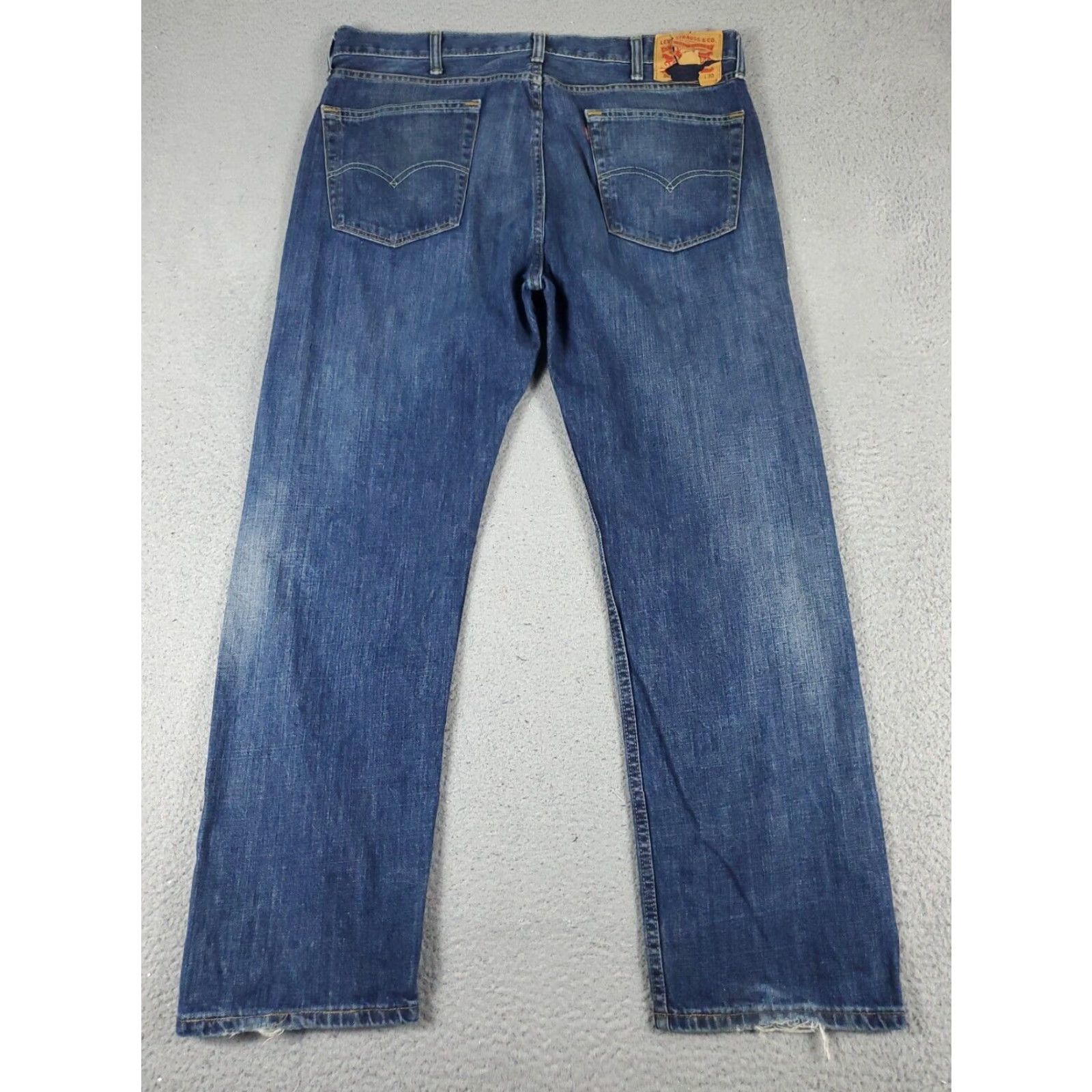 Levi's Levis Mens 38x30 Extra Large XL Blue Casual Straight Leg Denim Jeans Size US 38 / EU 54 - 7 Thumbnail