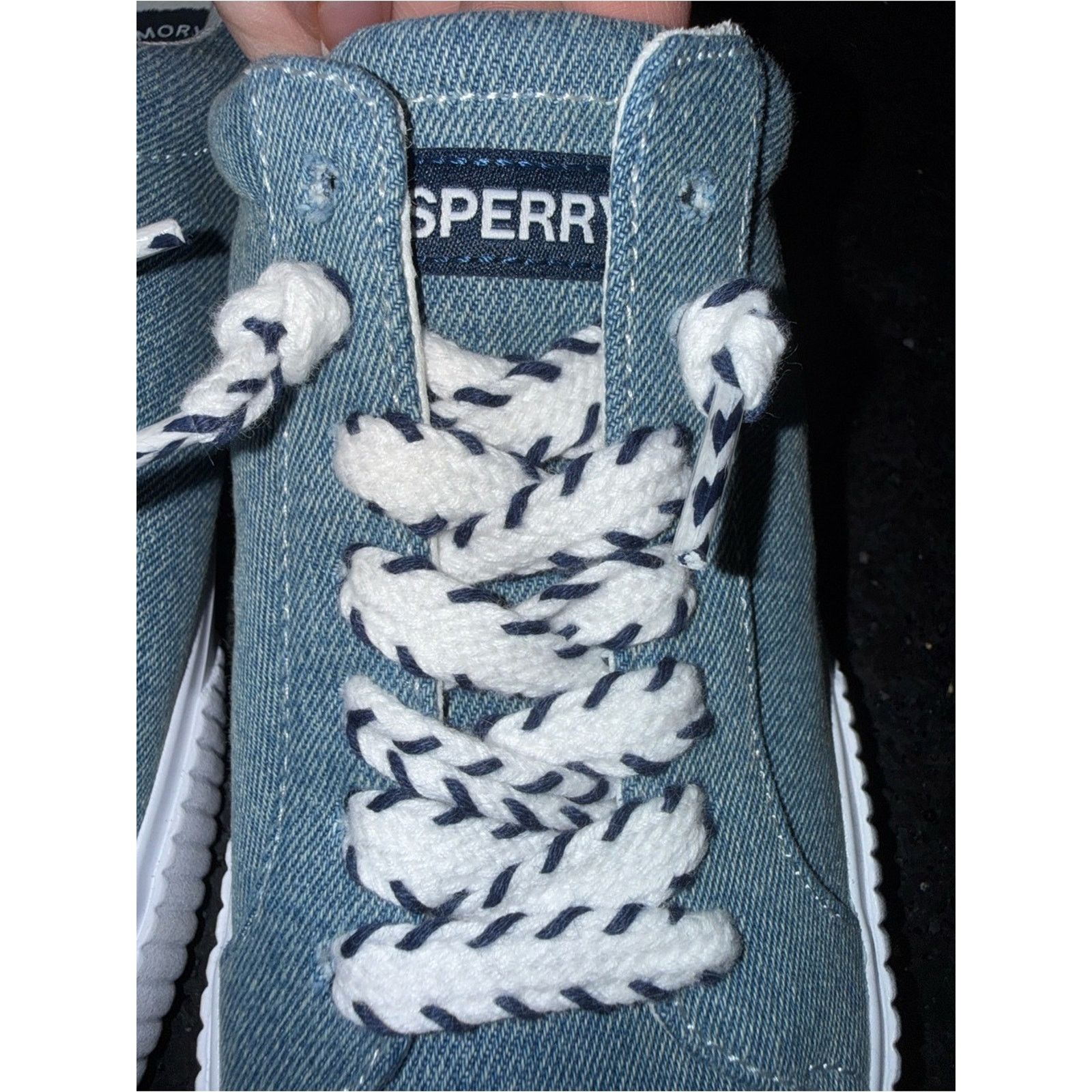 Sperry Sperry Bermuda Comfort Boat Sneaker Light Denim Blue Wash 8 Size US 8 / IT 38 - 6 Thumbnail