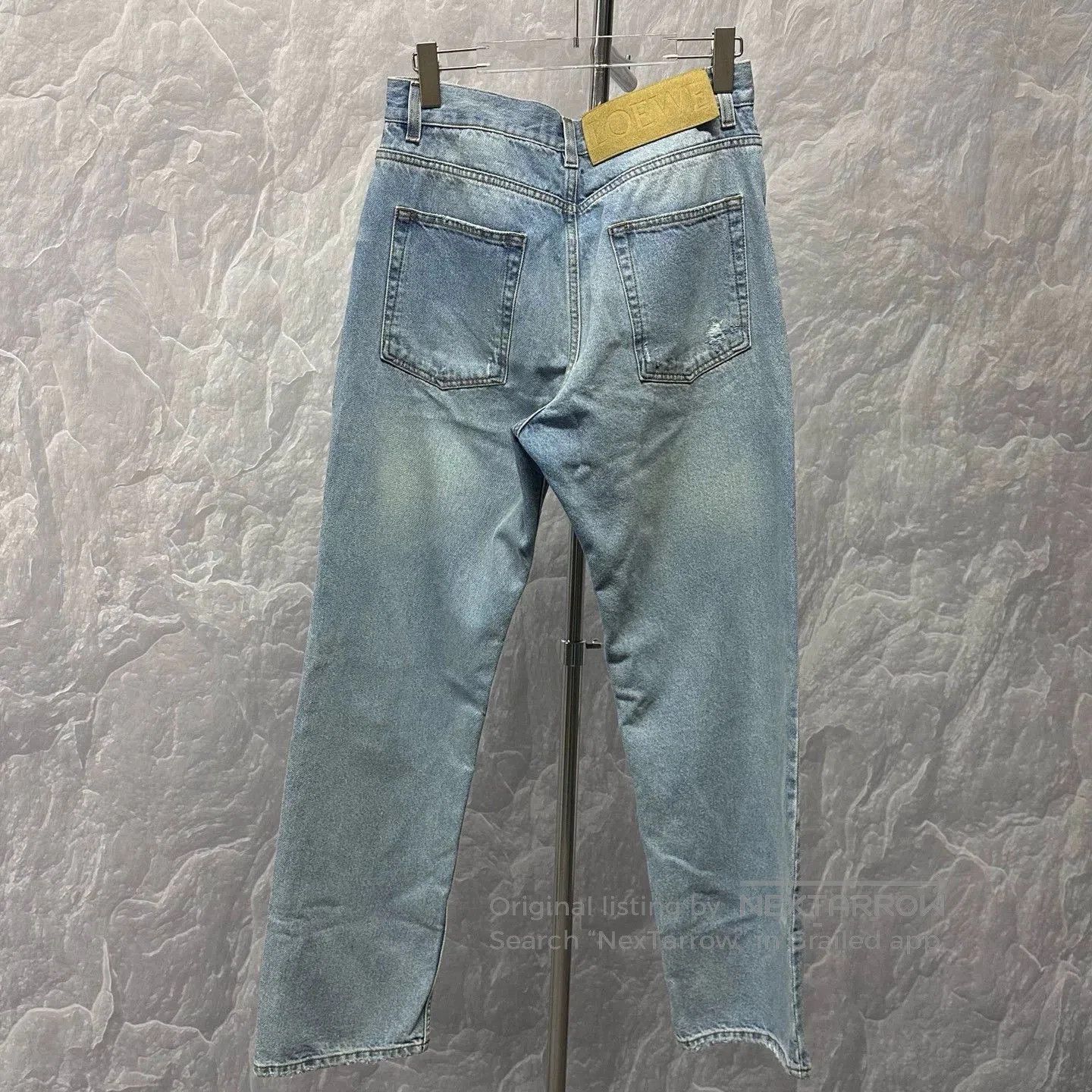 Loewe new loewe destroyed denim long pants. Size US 32 / EU 48 - 4 Thumbnail