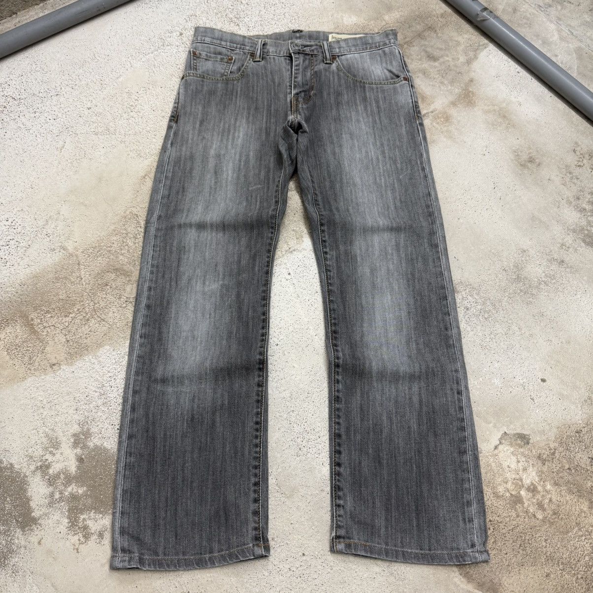 Levi's Levis 502 Minor Distressed Denim Pants Size US 29 - 3 Thumbnail