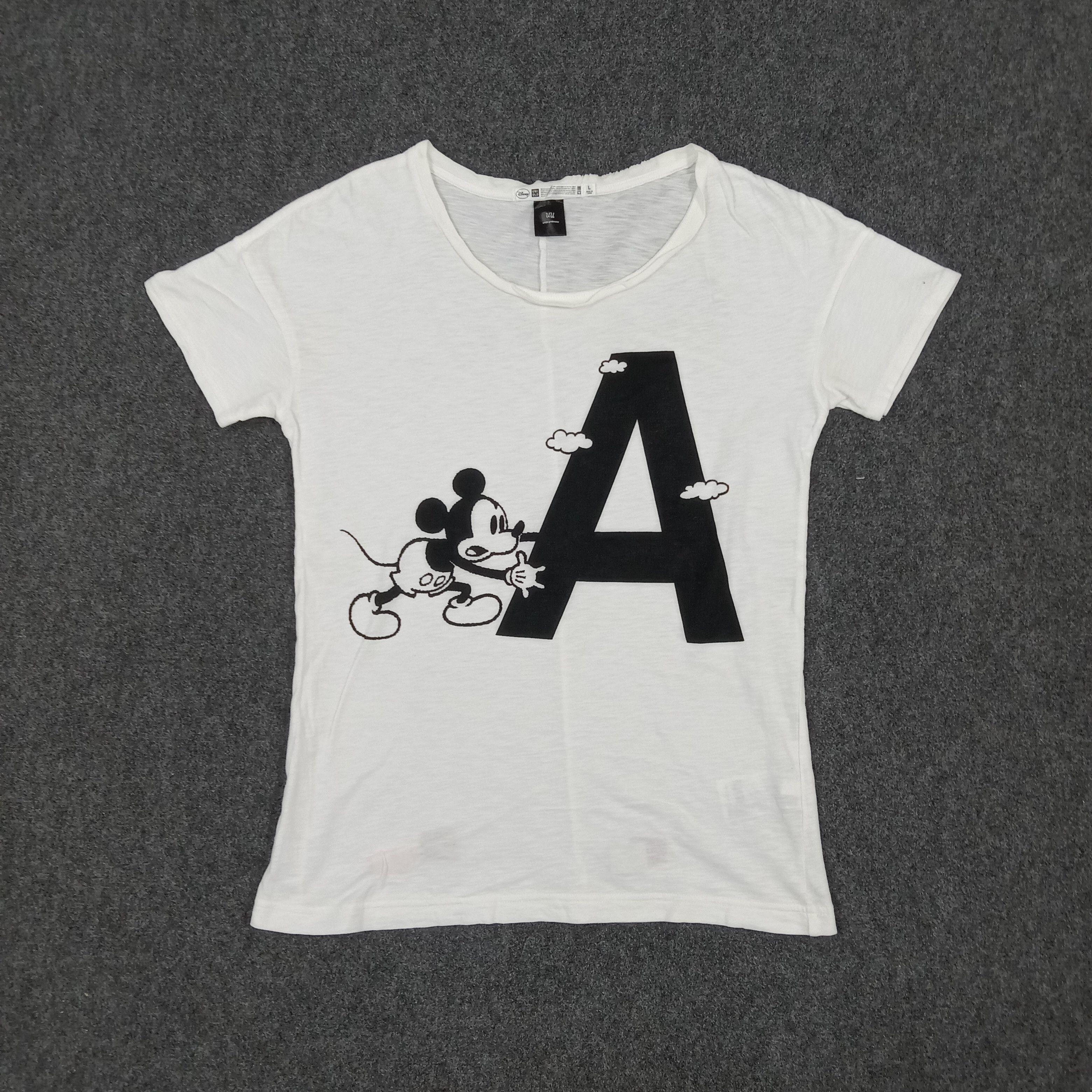 Mickey Mouse X Uniqlo X Undercover Japanese Brand Tshirt