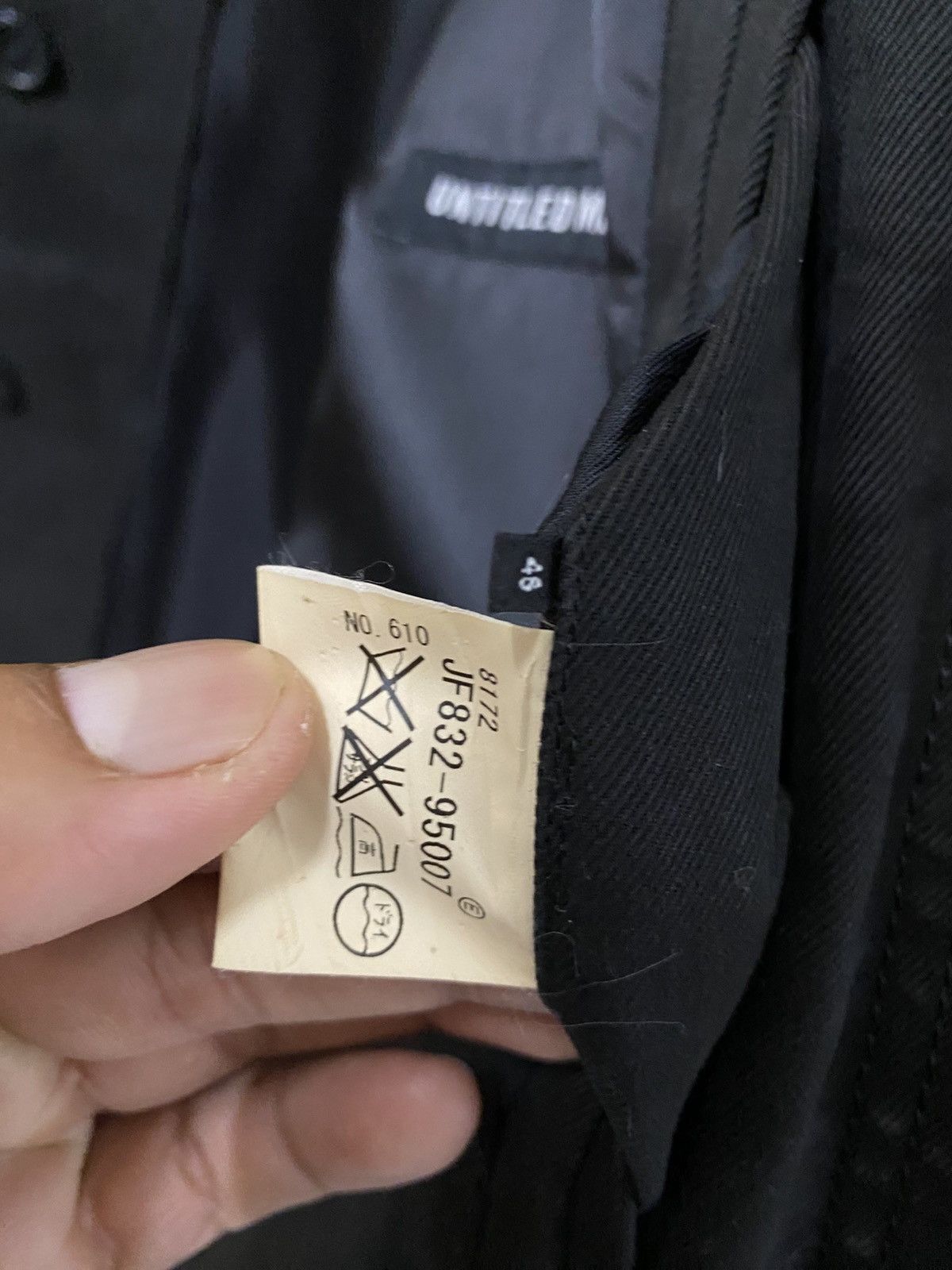 Untitled&Co Untitled Men Jacket Black Size US S / EU 44-46 / 1 - 12 Thumbnail