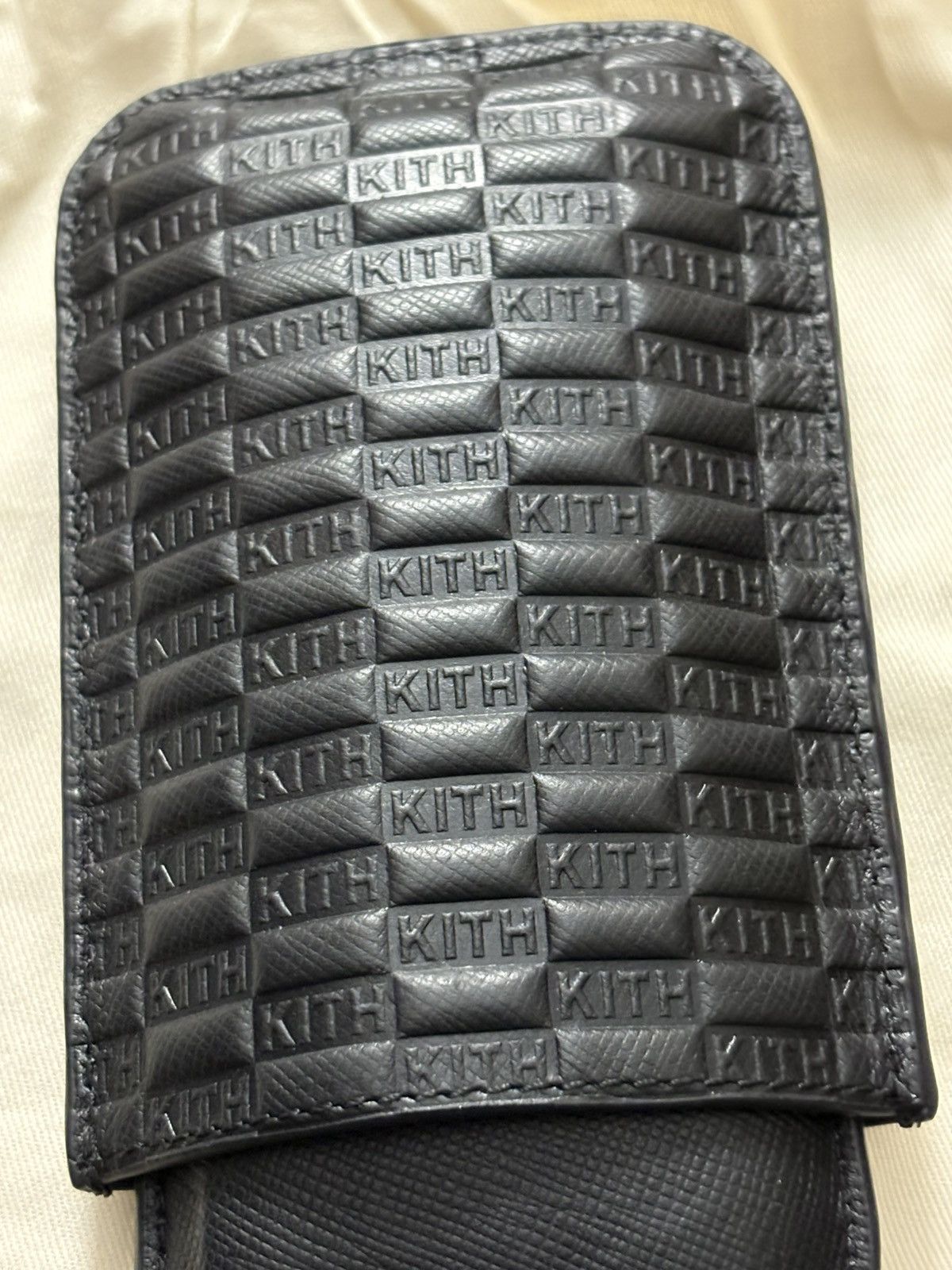 Kith Kithmas Monogram Saffiano Leather Cigar Case Size ONE SIZE - 5 Thumbnail
