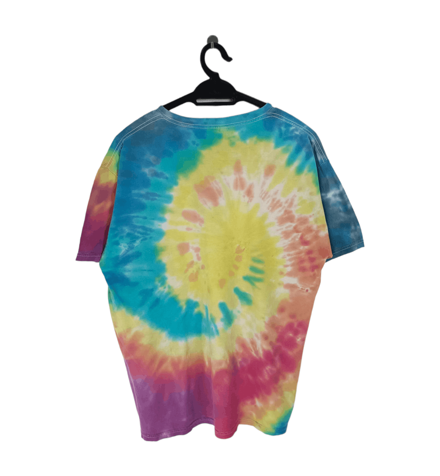 Vintage VINTAGE CAT TIE DYE LSD HIGH FUNNY HUMOR DRUG PET TEE Size US L / EU 52-54 / 3 - 2 Thumbnail
