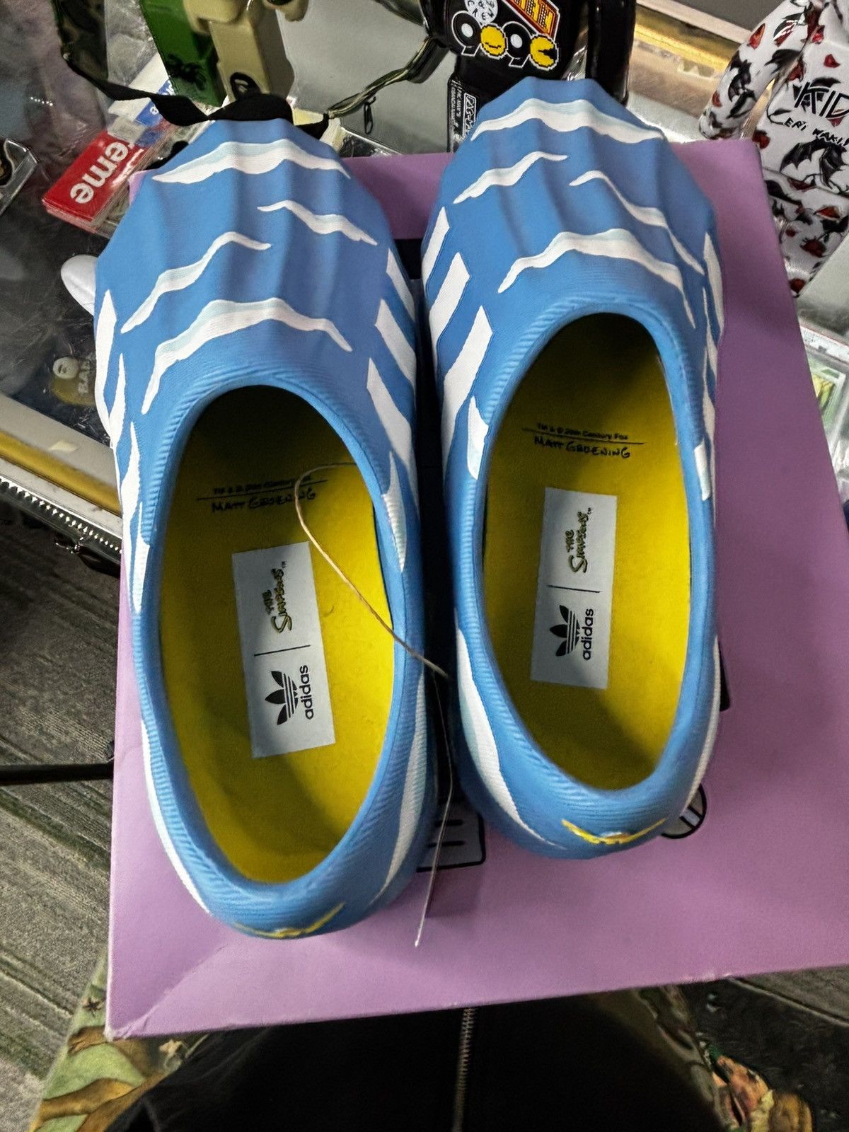 The Simpsons Adidas x The Simpsons adifom Superstar Cloud Barts Size US 8.5 / EU 41-42 - 2 Thumbnail
