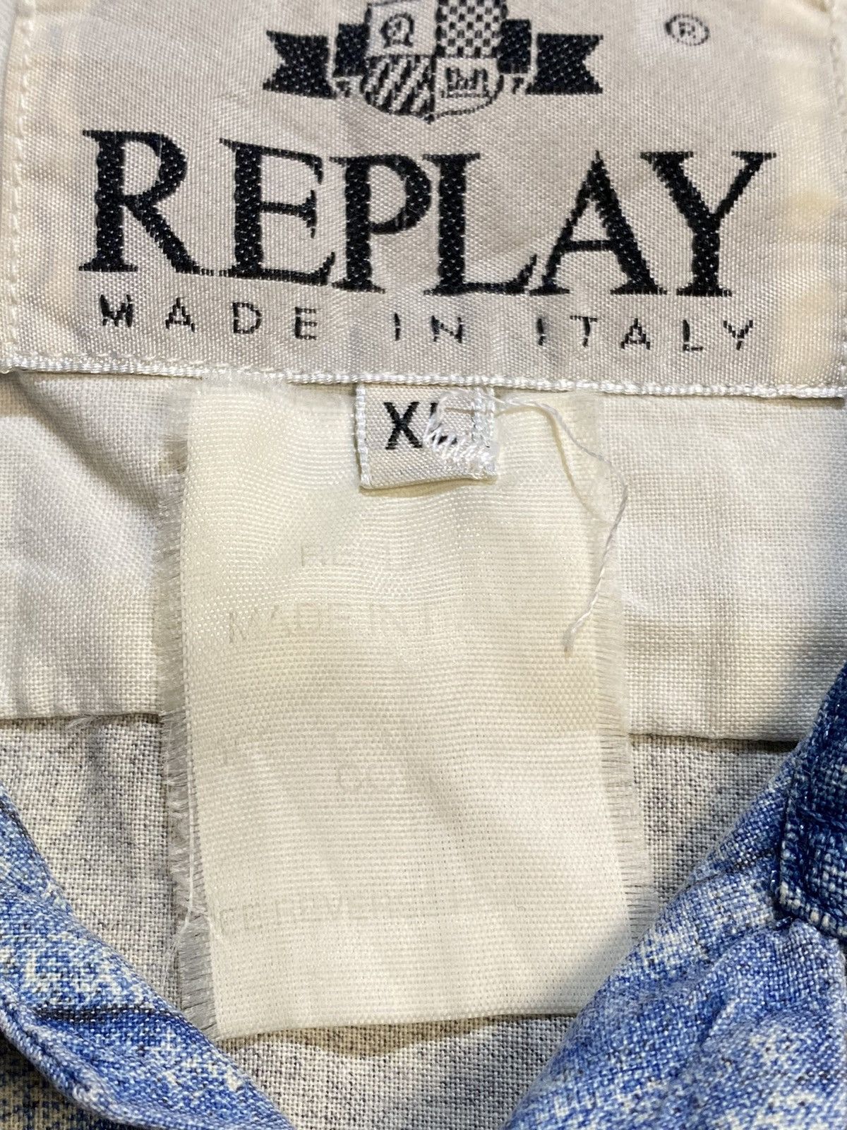 Replay × Vintage REPLAY Aloha Hawaii Union Made Button Up Shirts Size US XL / EU 56 / 4 - 11 Thumbnail