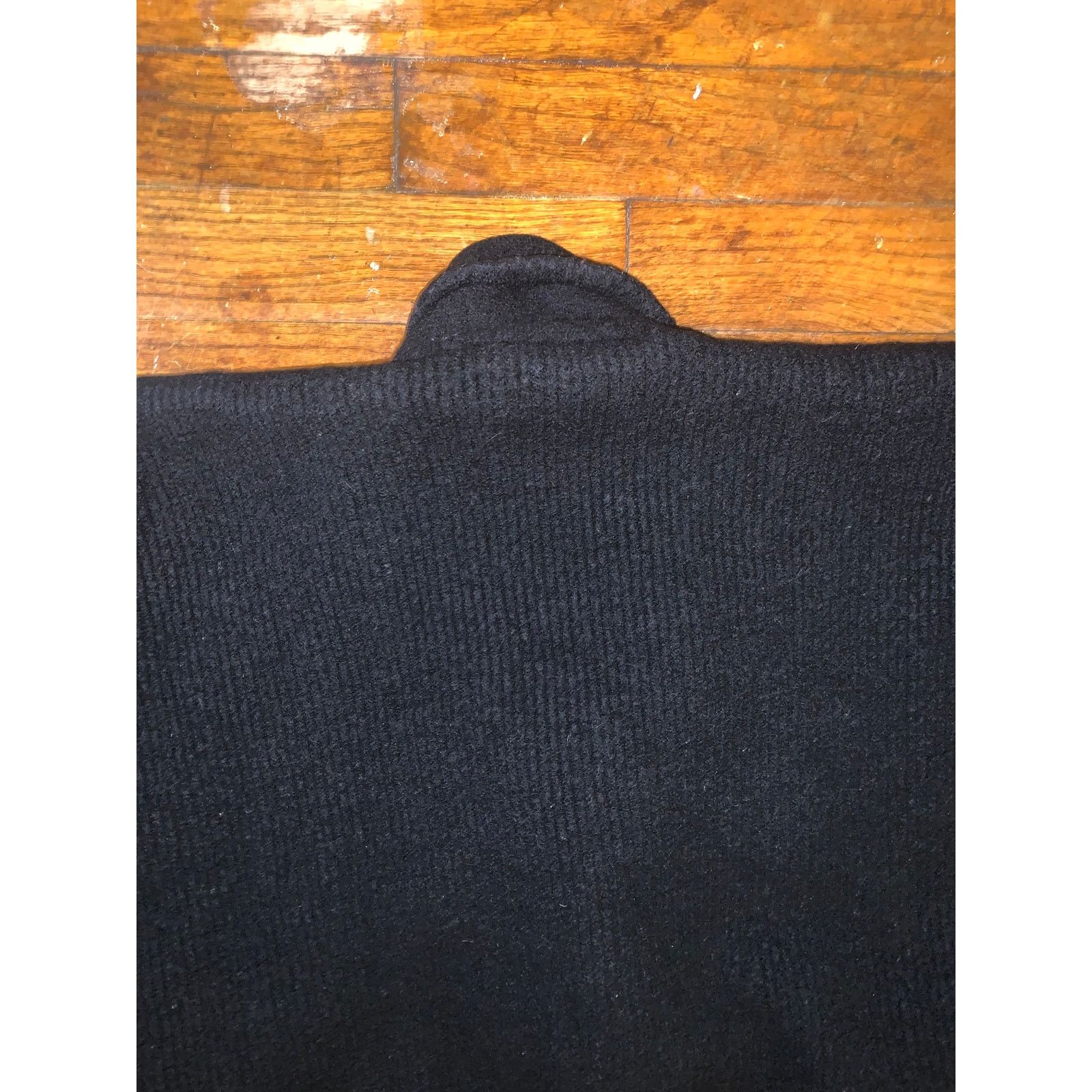 DKNY × Donna Karan × Vintage Donna Karan Wool Sweater Petite P Black Shawl Collar DKNY Size M / US 6-8 / IT 42-44 - 9 Thumbnail